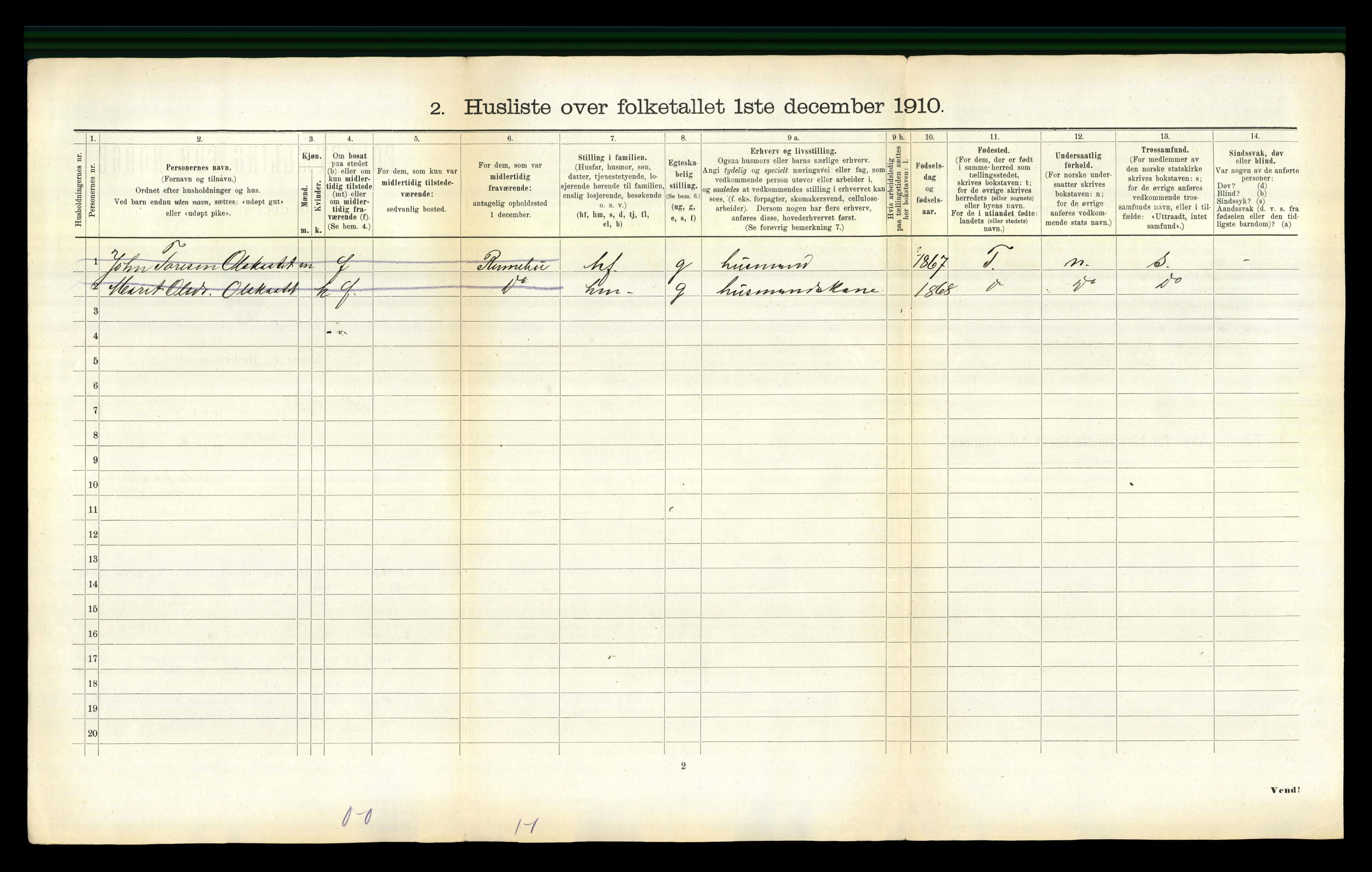 RA, Folketelling 1910 for 1636 Meldal herred, 1910, s. 546