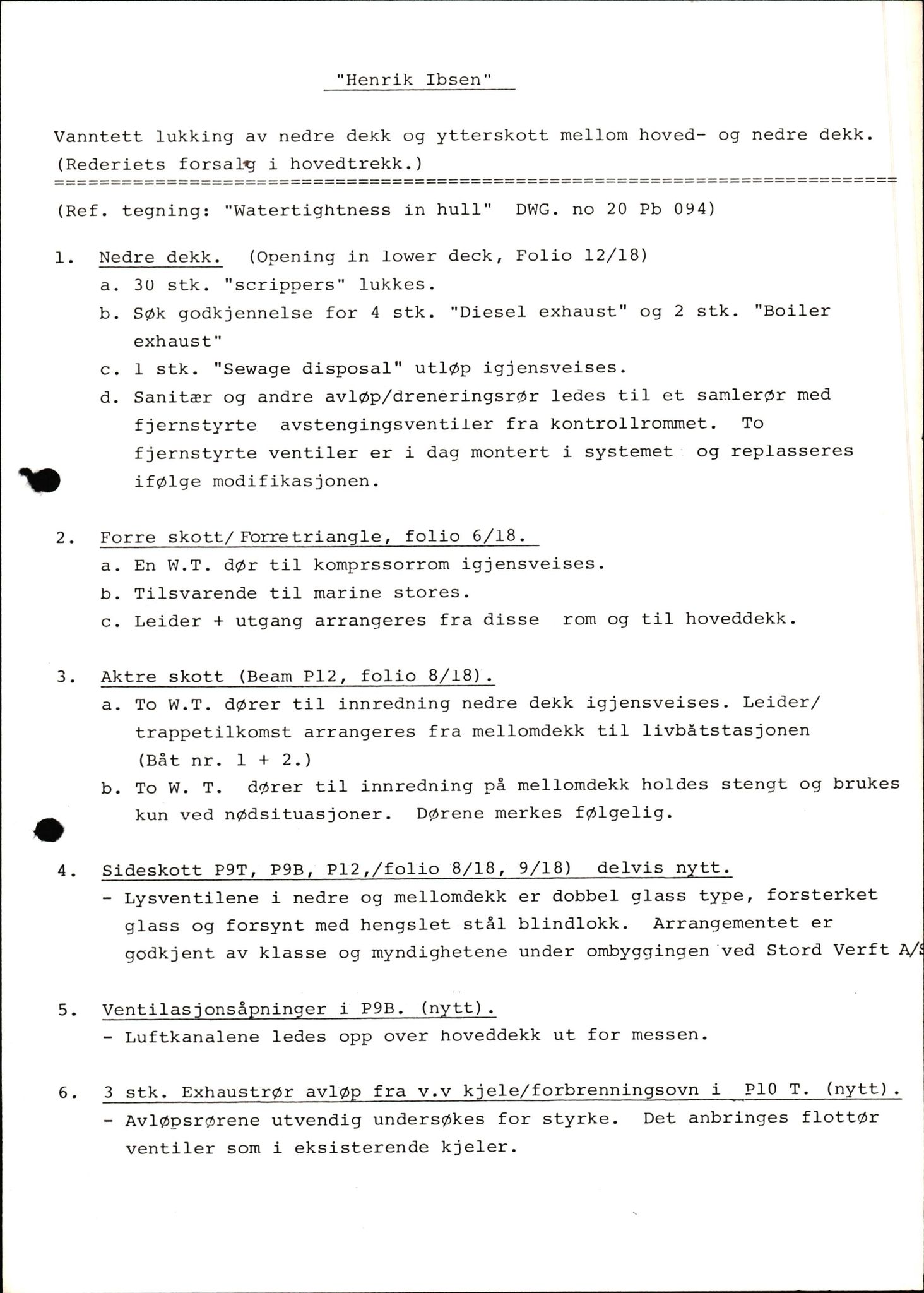 Pa 1503 - Stavanger Drilling AS, AV/SAST-A-101906/2/E/Ec/Eca/L0011: Sak og korrespondanse, 1980-1981