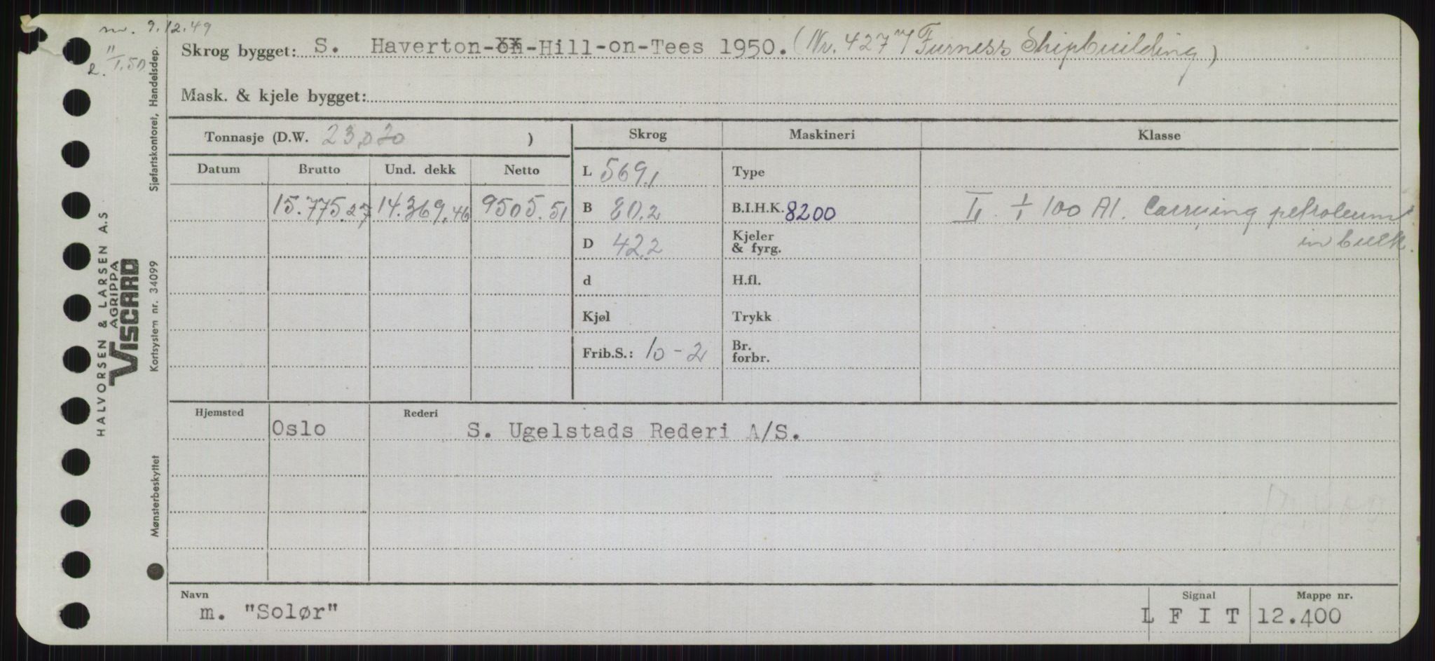 Sjøfartsdirektoratet med forløpere, Skipsmålingen, AV/RA-S-1627/H/Hb/L0004: Fartøy, O-S, s. 405
