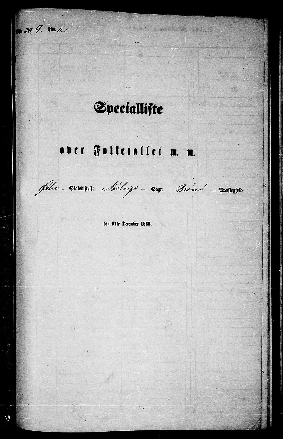 RA, Folketelling 1865 for 1814P Brønnøy prestegjeld, 1865, s. 193