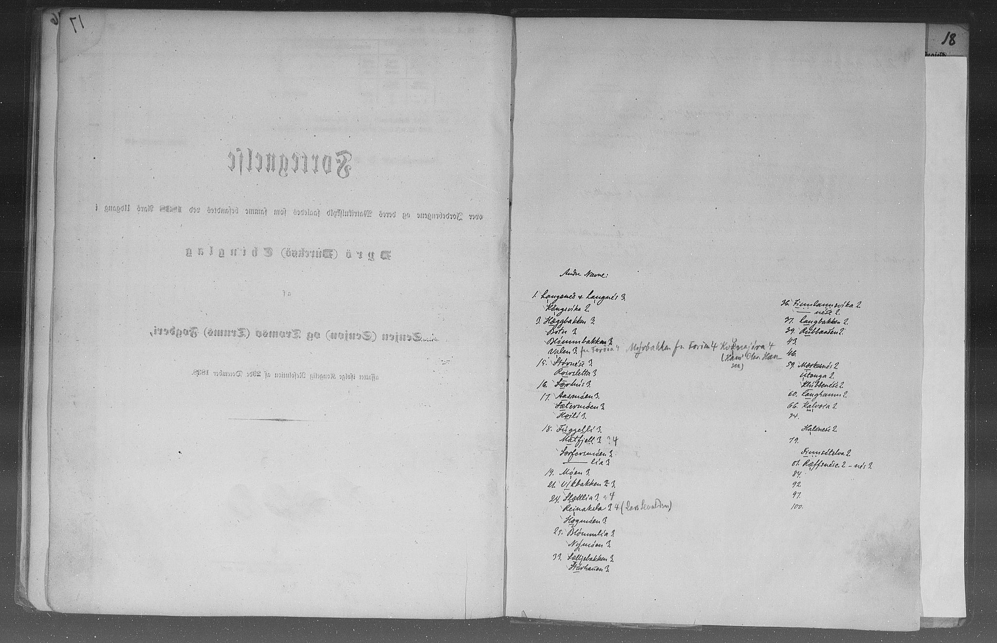 Rygh, AV/RA-PA-0034/F/Fb/L0015/0003: Matrikkelen for 1838 / Matrikkelen for 1838 - Tromsø amt (Troms fylke), 1838, s. 17b