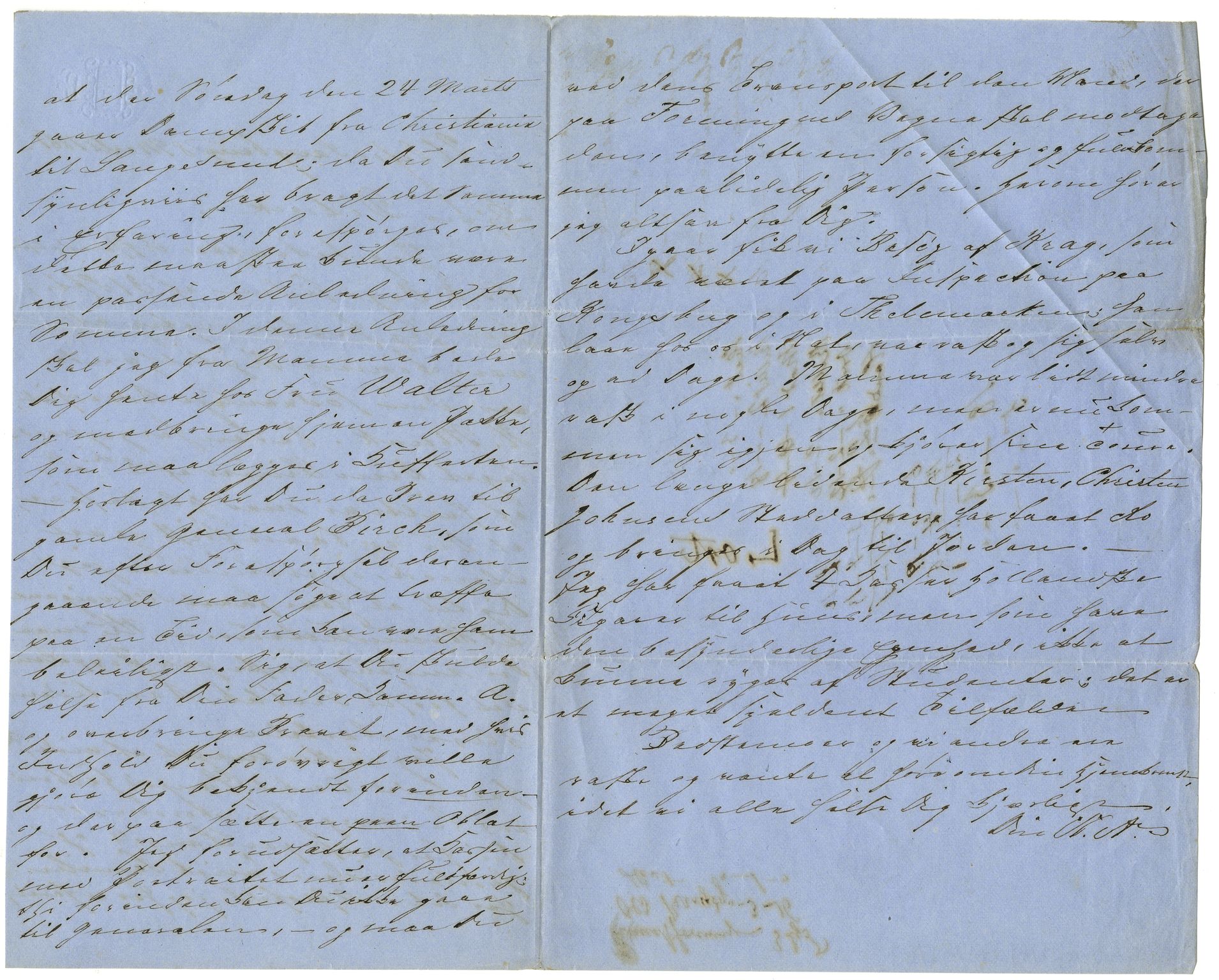 Diderik Maria Aalls brevsamling, NF/Ark-1023/F/L0001: D.M. Aalls brevsamling. A - B, 1738-1889, s. 44