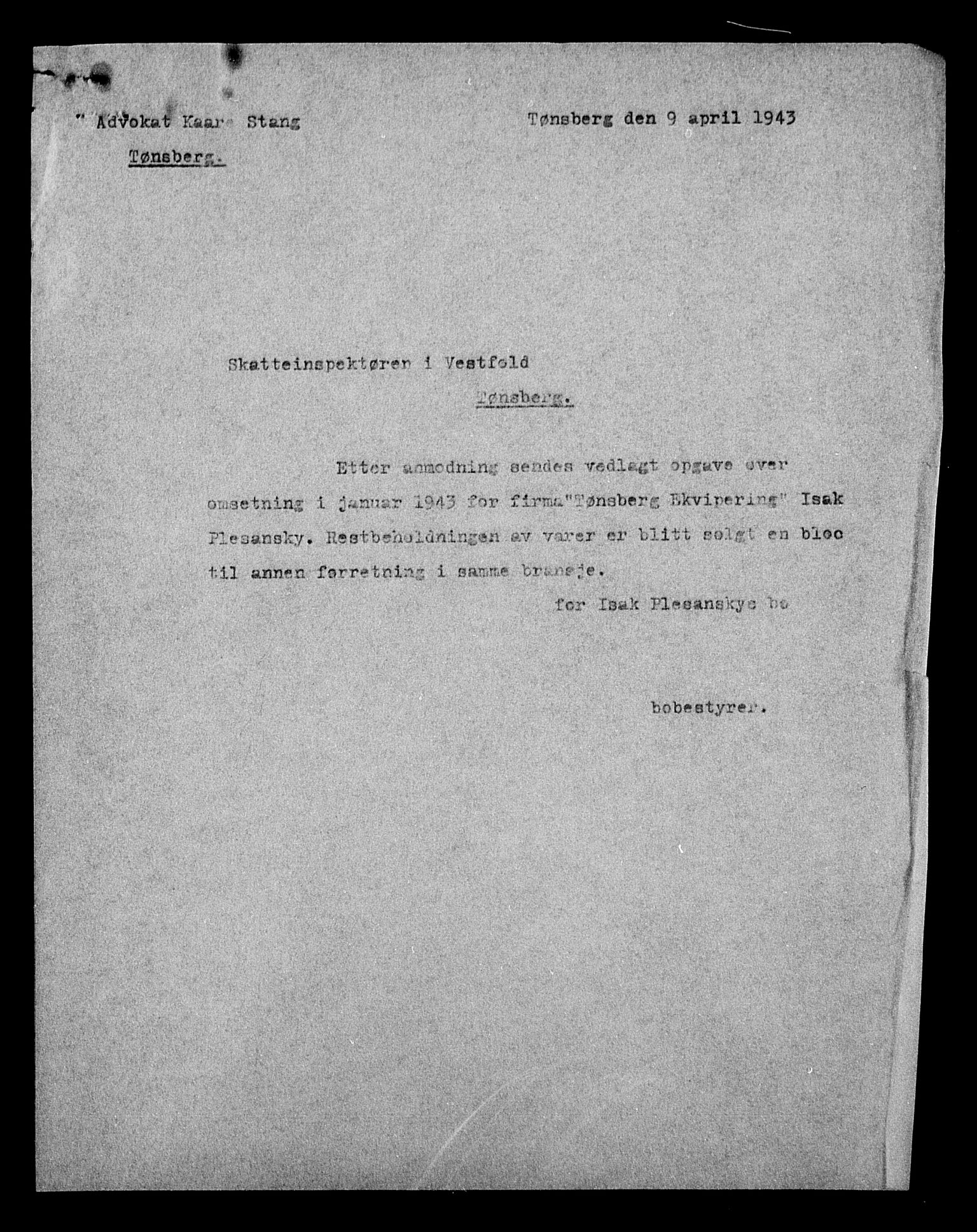 Justisdepartementet, Tilbakeføringskontoret for inndratte formuer, AV/RA-S-1564/H/Hc/Hcd/L1004: --, 1945-1947, s. 31