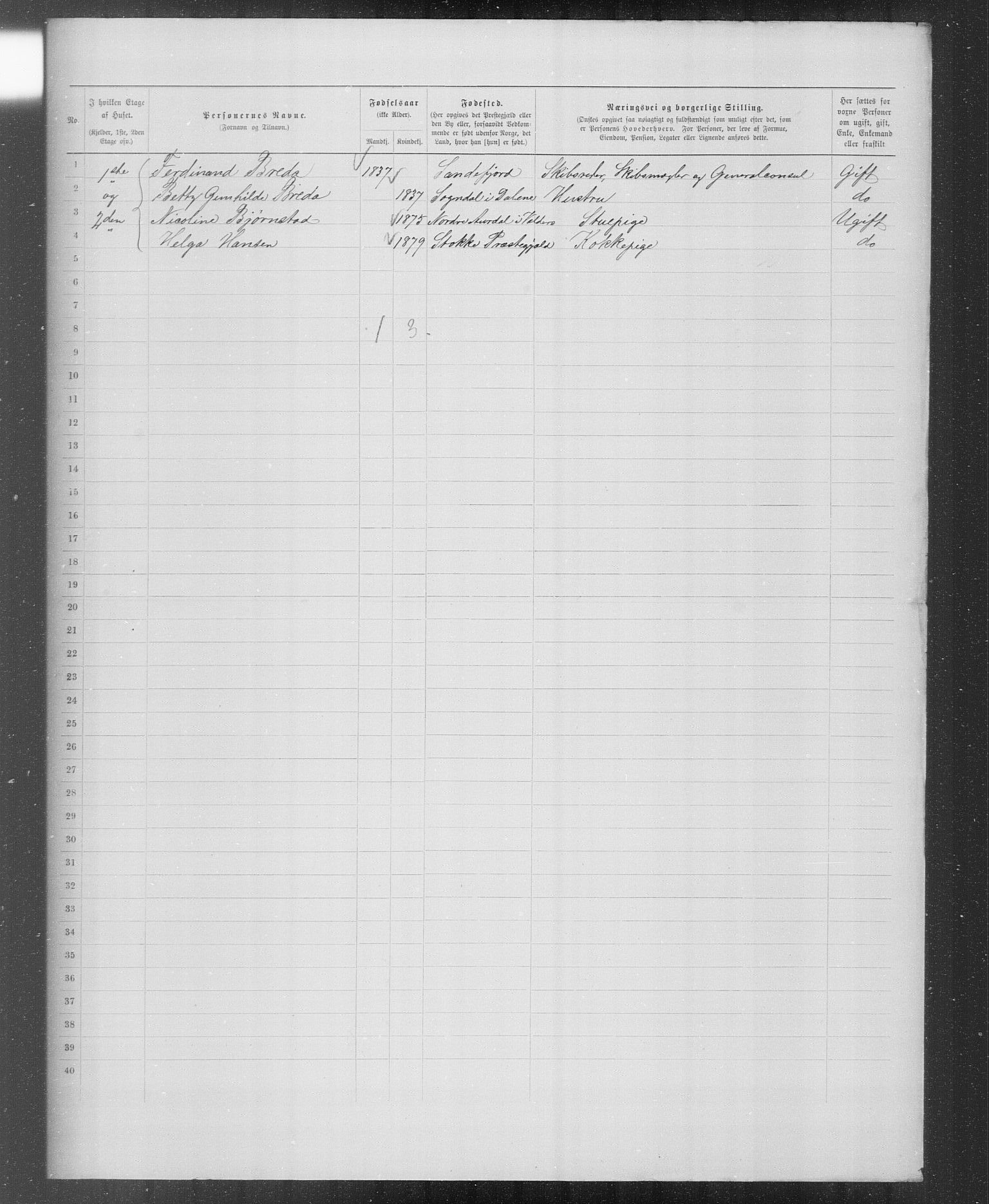 OBA, Kommunal folketelling 31.12.1899 for Kristiania kjøpstad, 1899, s. 5856