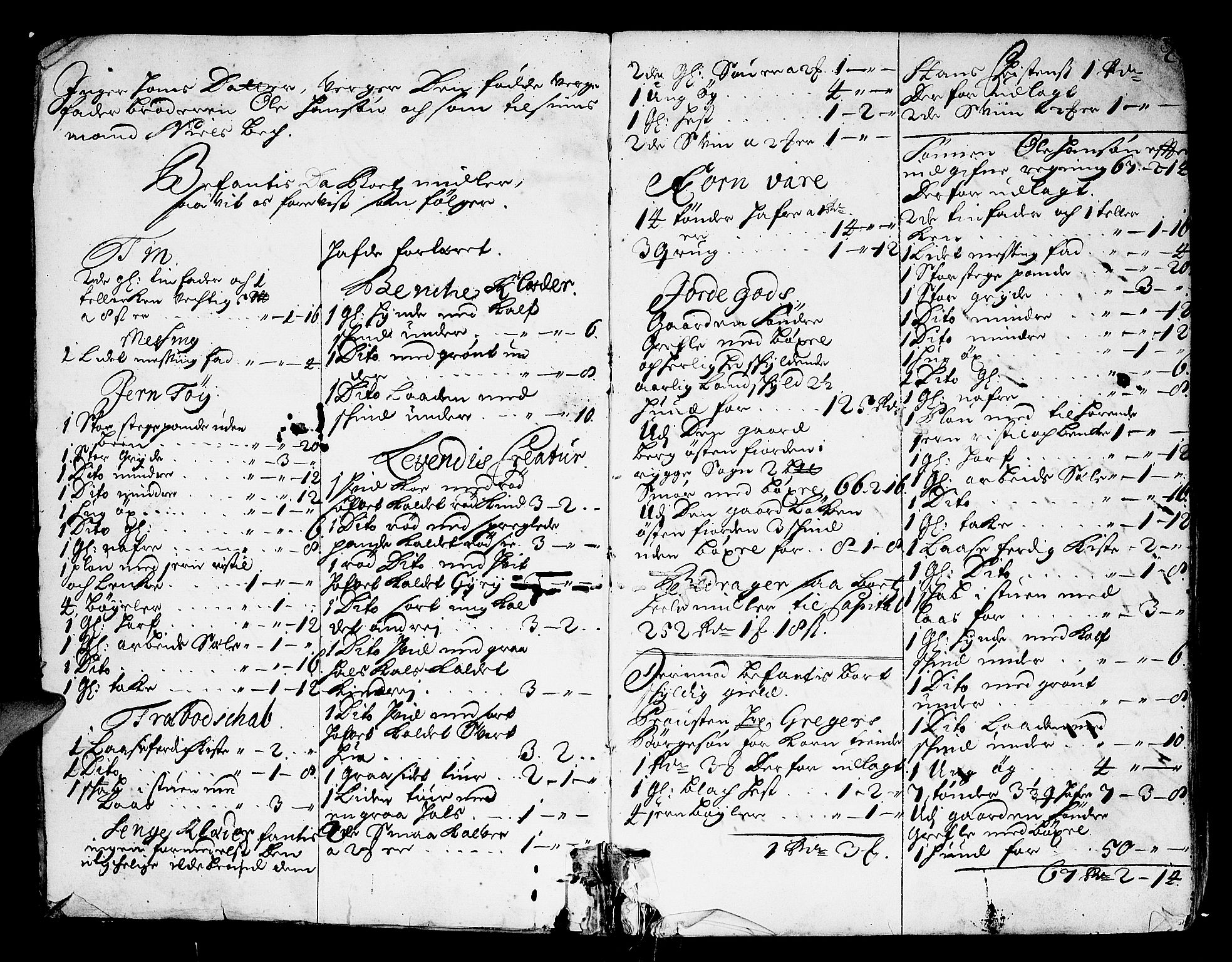 Larvik sorenskriveri, AV/SAKO-A-83/H/Hd/Hda/L0005: Skifteprotokoll, 1701-1710, s. 1b-2a