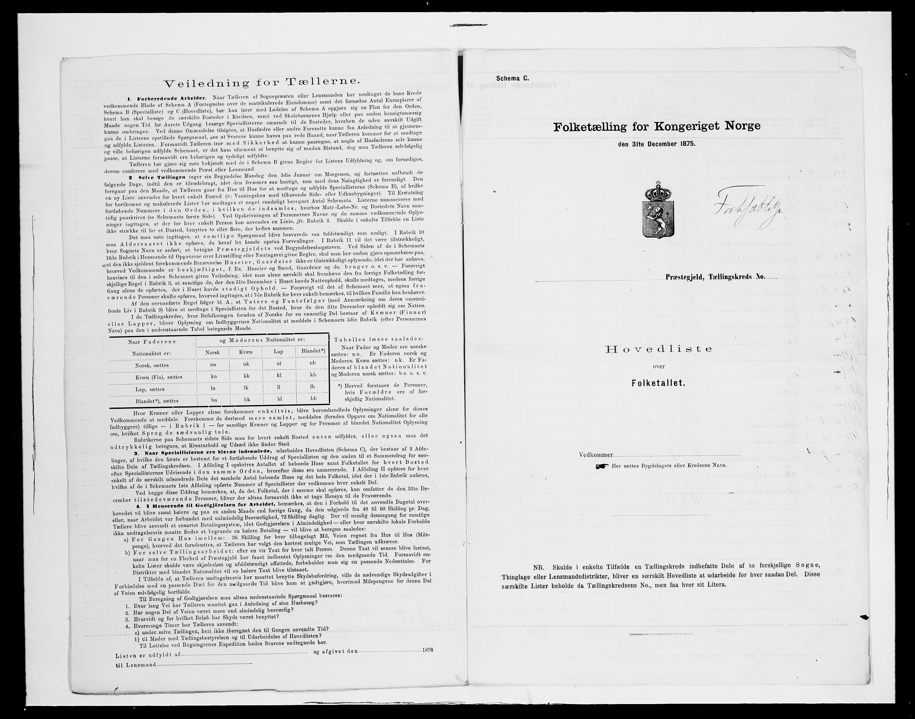 SAH, Folketelling 1875 for 0421L Vinger prestegjeld, Vinger sokn og Austmarka sokn, 1875, s. 48