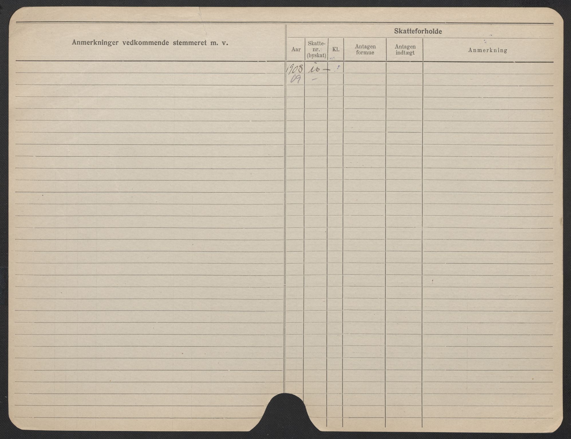 Oslo folkeregister, Registerkort, SAO/A-11715/F/Fa/Fac/L0024: Kvinner, 1906-1914, s. 826b