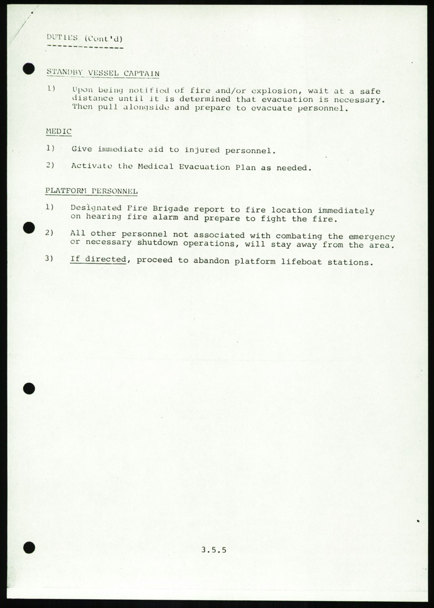 Justisdepartementet, Granskningskommisjonen ved Alexander Kielland-ulykken 27.3.1980, AV/RA-S-1165/D/L0016: O Beredskapsplaner (Doku.liste + O1-O3 av 3), 1980-1981, s. 126