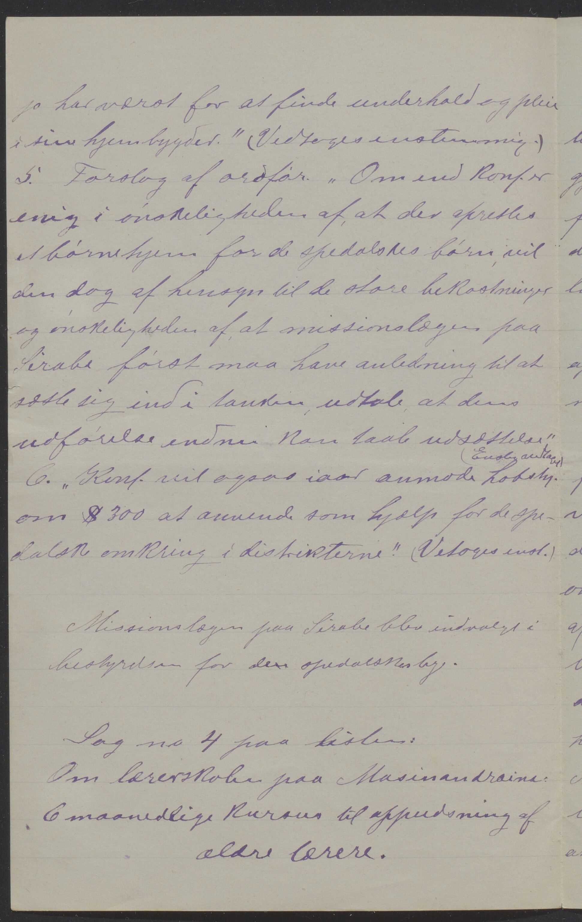 Det Norske Misjonsselskap - hovedadministrasjonen, VID/MA-A-1045/D/Da/Daa/L0039/0007: Konferansereferat og årsberetninger / Konferansereferat fra Madagaskar Innland., 1893