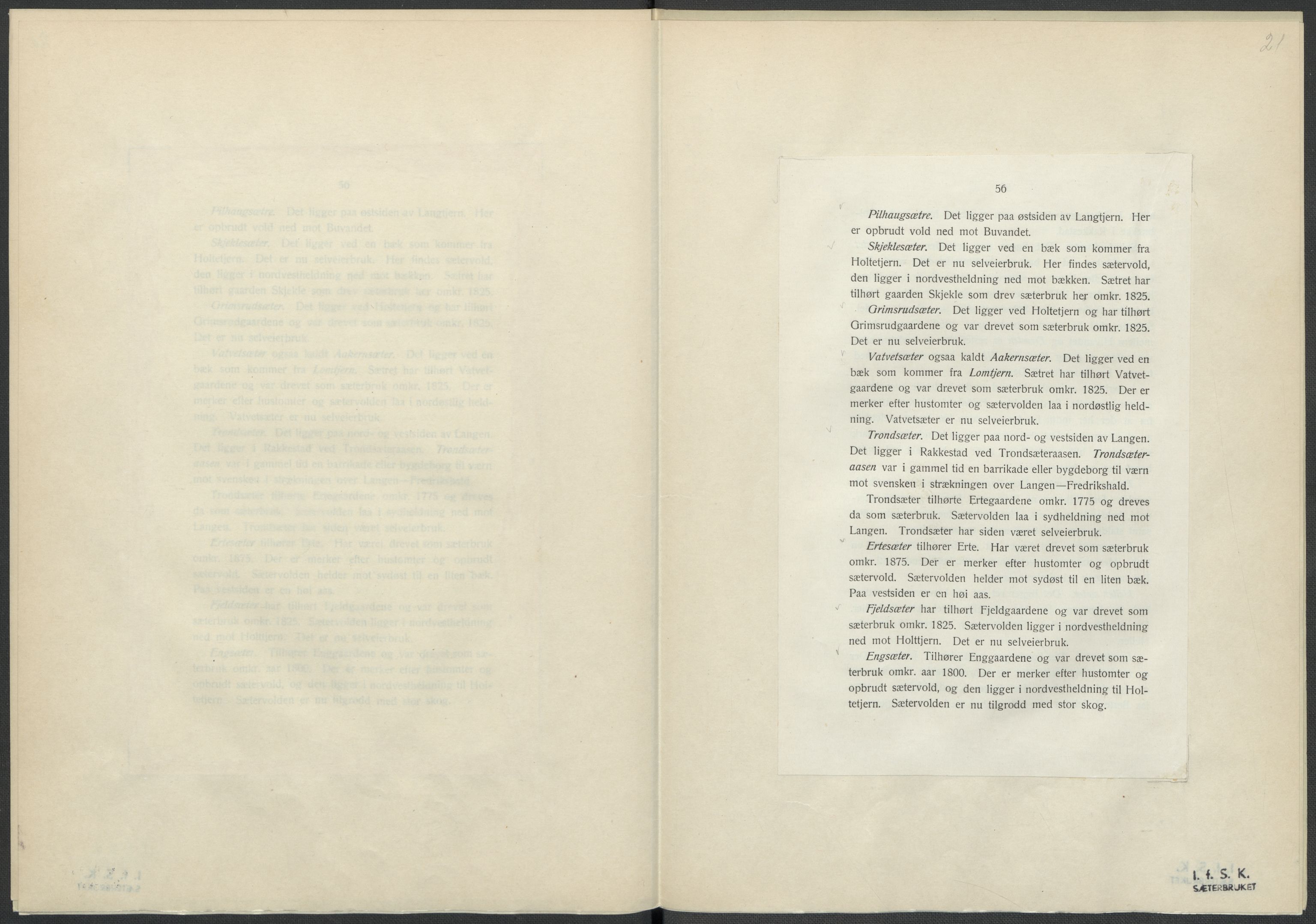 Instituttet for sammenlignende kulturforskning, AV/RA-PA-0424/F/Fc/L0002/0001: Eske B2: / Østfold (perm I), 1932-1935, s. 21