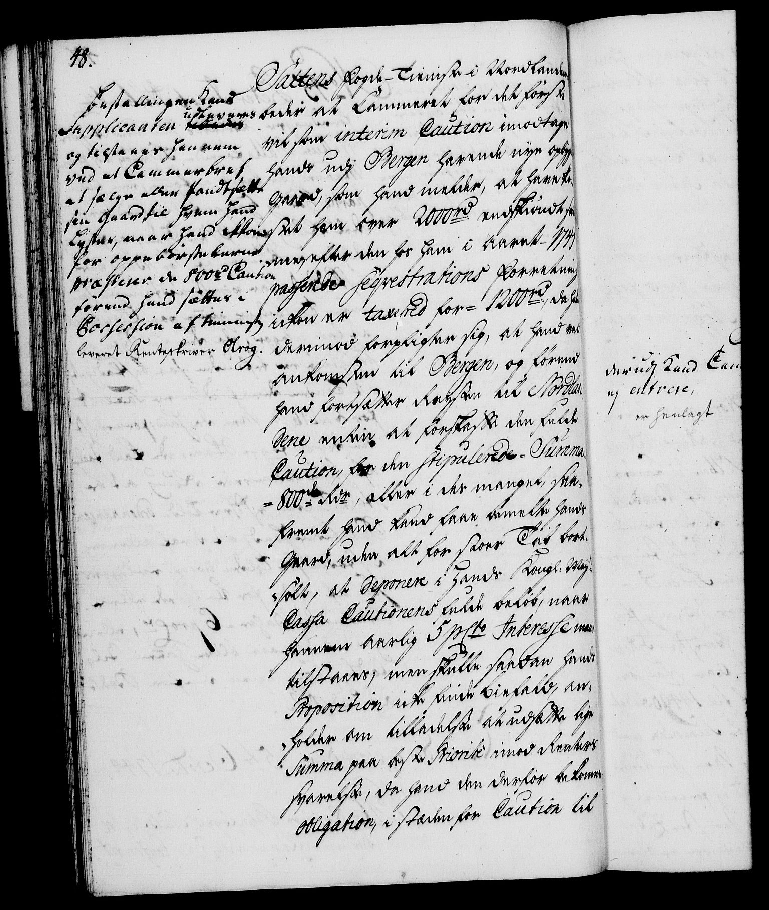 Rentekammeret, Kammerkanselliet, RA/EA-3111/G/Gh/Gha/L0026: Norsk ekstraktmemorialprotokoll (merket RK 53.71), 1744-1745, s. 48