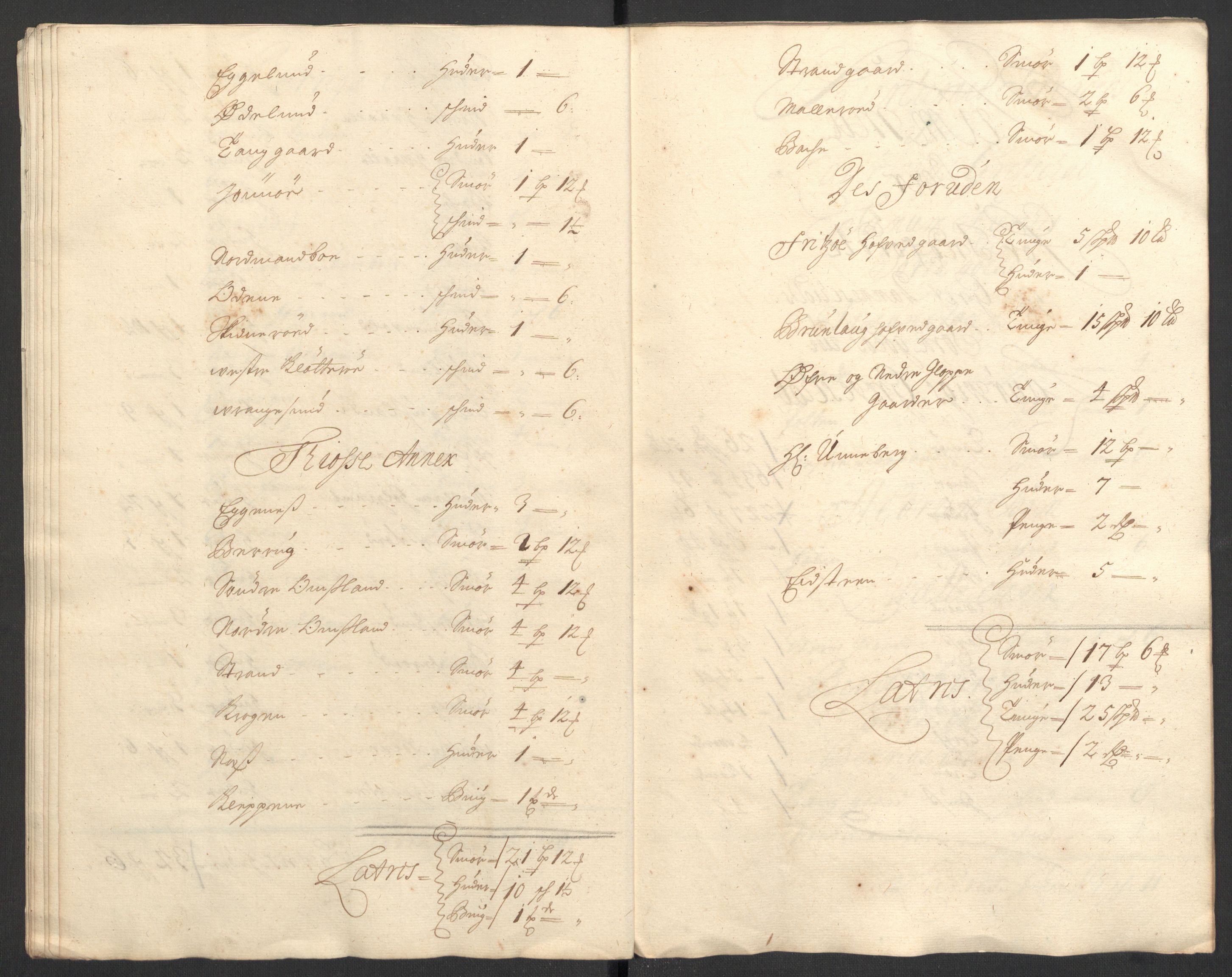 Rentekammeret inntil 1814, Reviderte regnskaper, Fogderegnskap, RA/EA-4092/R33/L1978: Fogderegnskap Larvik grevskap, 1704-1705, s. 212