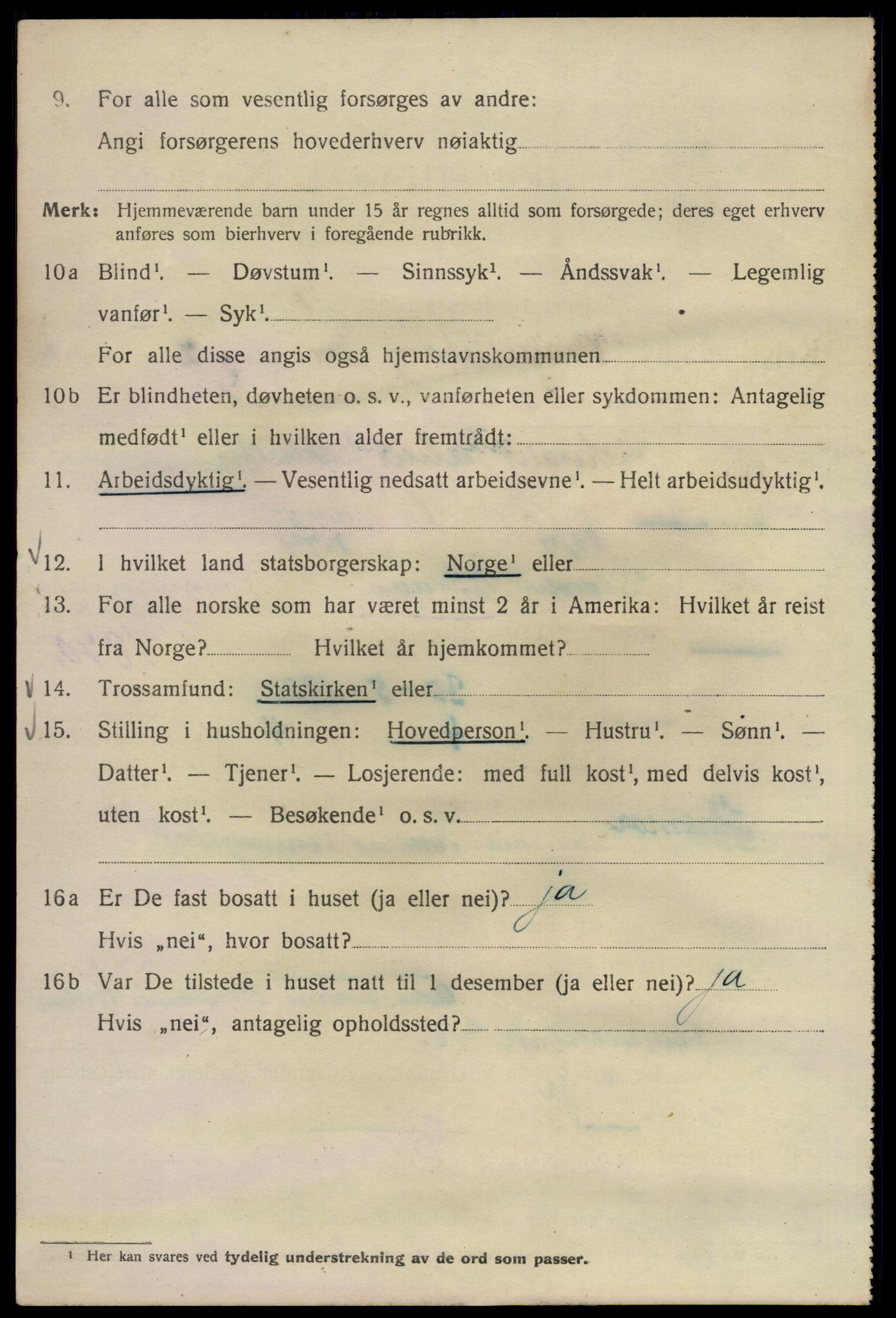 SAO, Folketelling 1920 for 0301 Kristiania kjøpstad, 1920, s. 618892