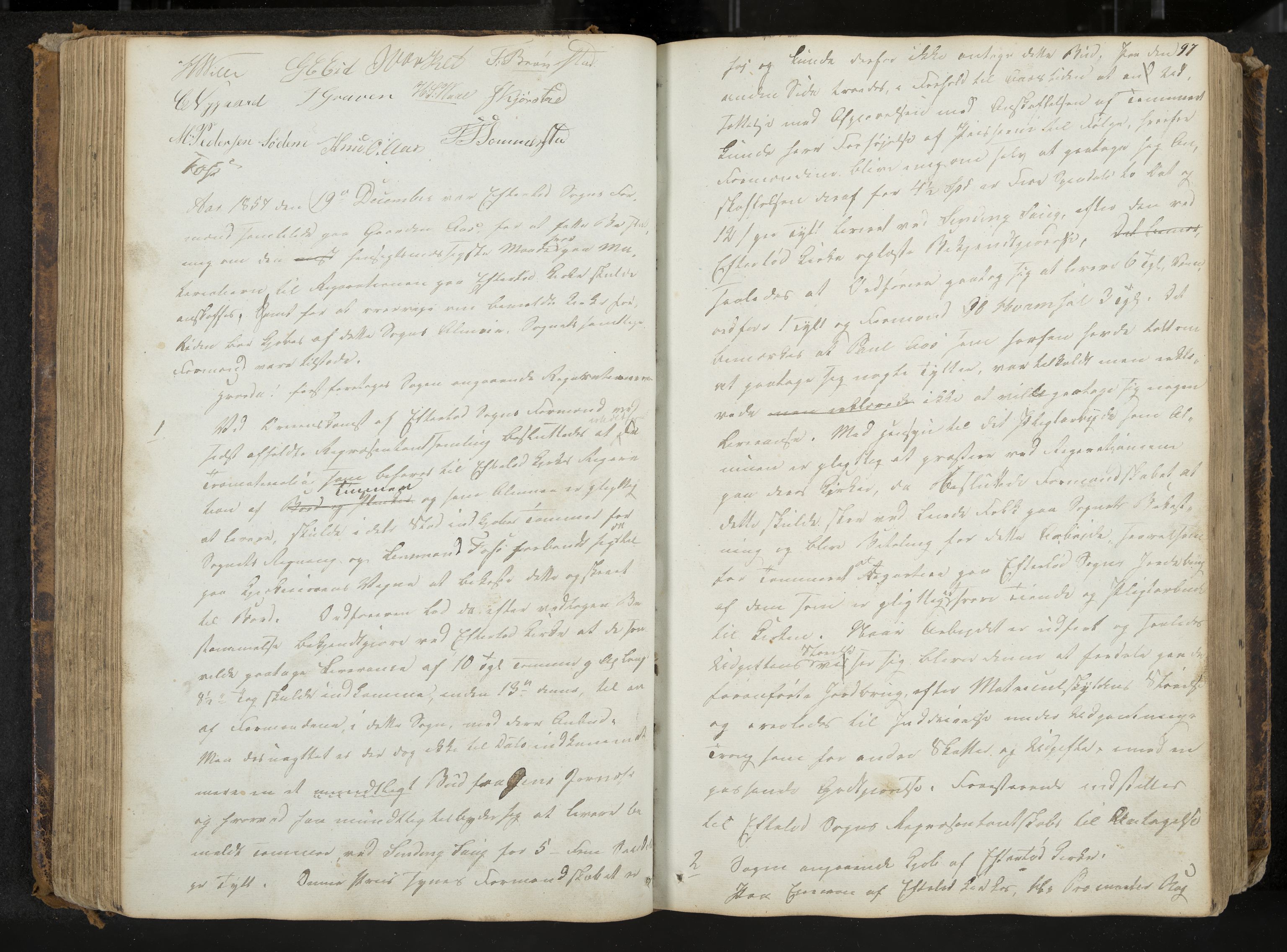 Sandsvær formannskap, IKAK/0629021-1/A/L0002: Møtebok, 1847-1869, s. 97