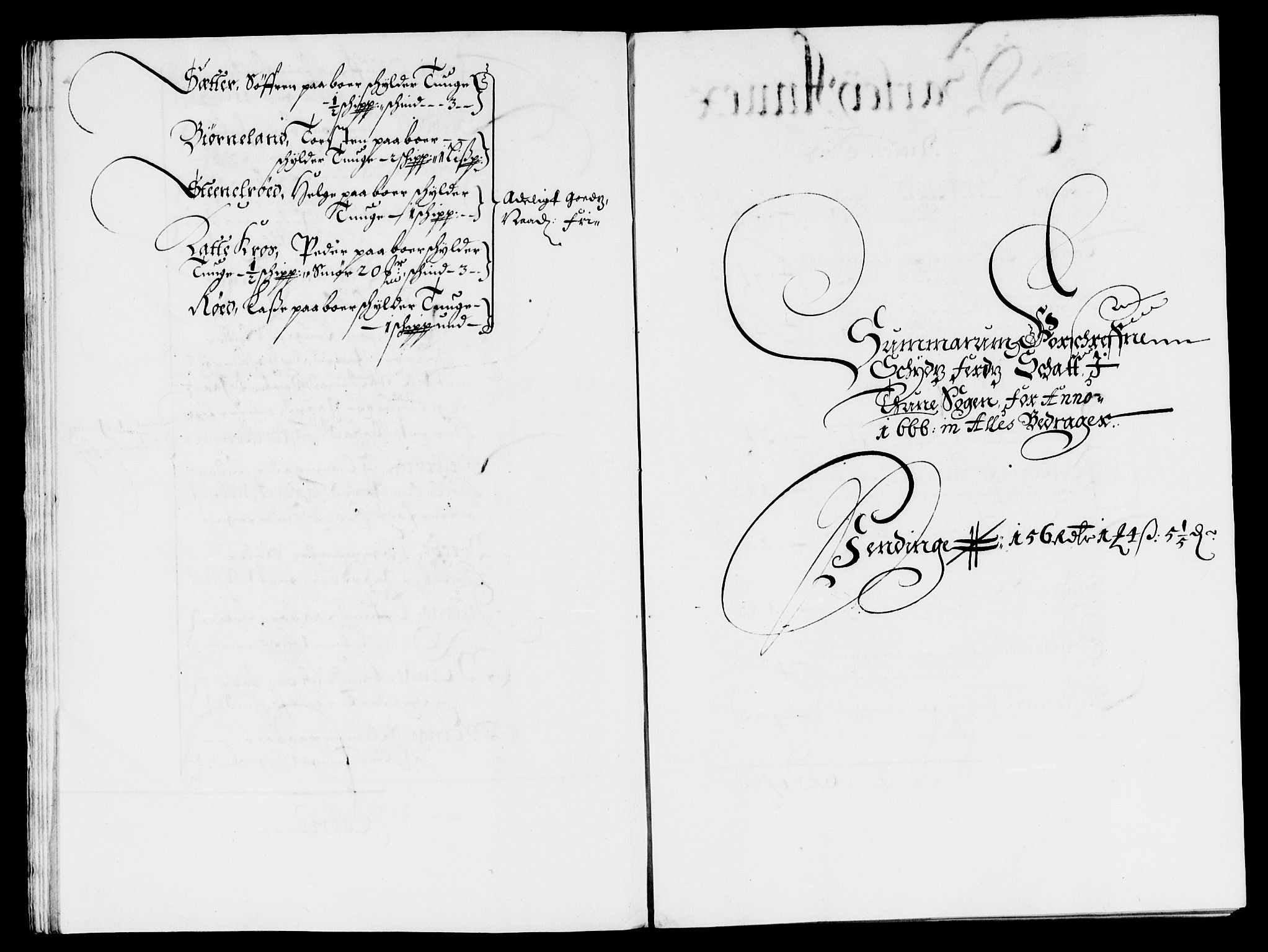 Rentekammeret inntil 1814, Reviderte regnskaper, Lensregnskaper, AV/RA-EA-5023/R/Rb/Rbc/L0011: Tune, Åbygge og Veme len, 1665-1667