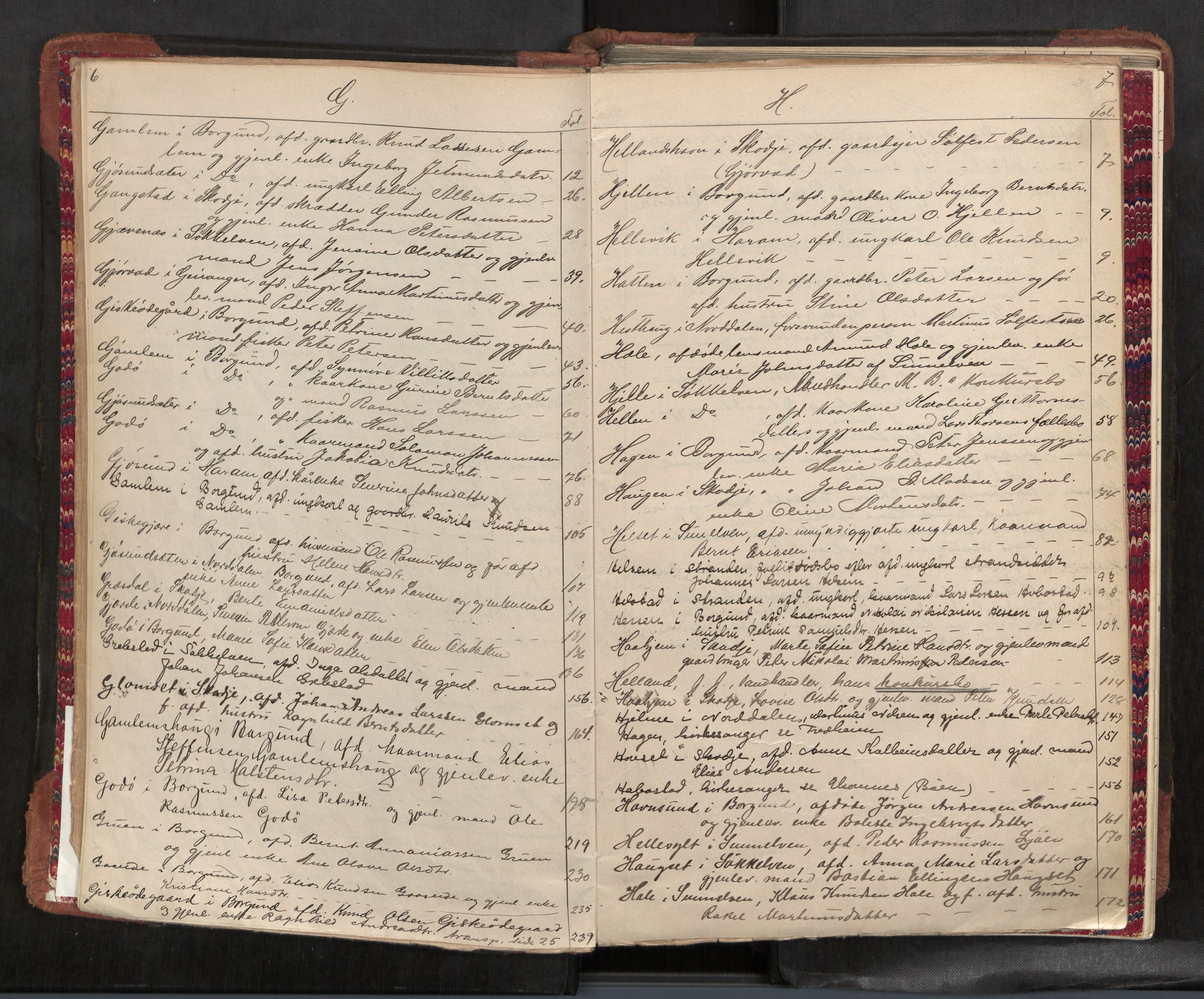 Nordre Sunnmøre sorenskriveri, AV/SAT-A-0006/1/3/3A/L0023: Skiftesluttningsprotokoll 4, 1898-1905, s. 6-7