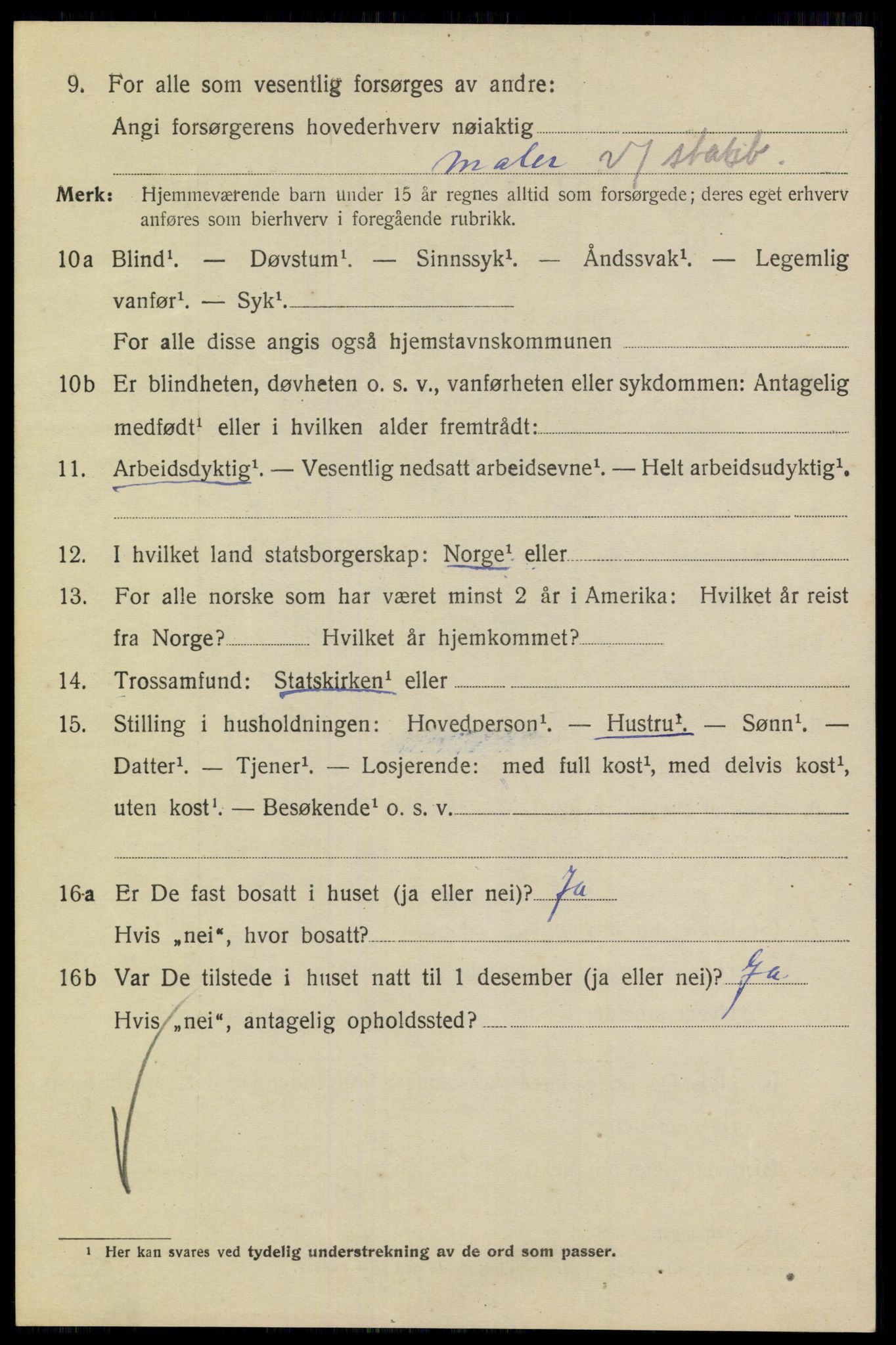 SAKO, Folketelling 1920 for 0602 Drammen kjøpstad, 1920, s. 58490