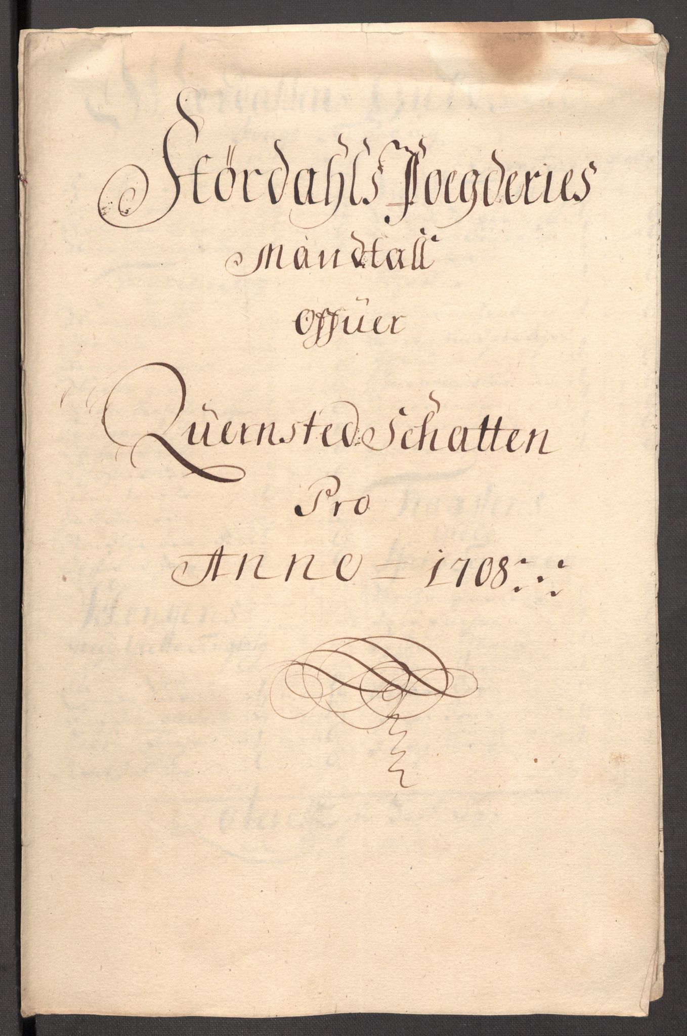 Rentekammeret inntil 1814, Reviderte regnskaper, Fogderegnskap, RA/EA-4092/R62/L4198: Fogderegnskap Stjørdal og Verdal, 1708, s. 139