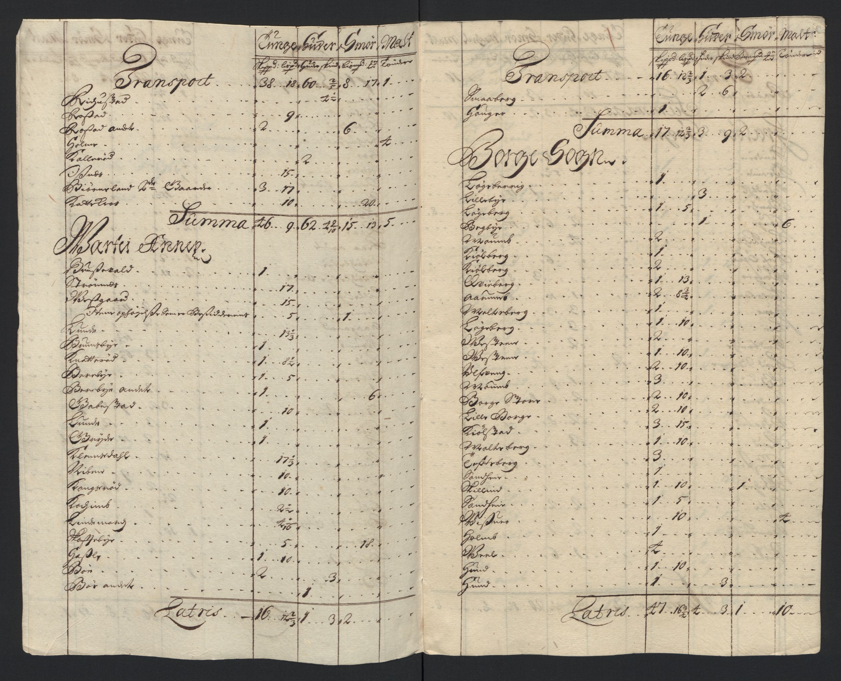 Rentekammeret inntil 1814, Reviderte regnskaper, Fogderegnskap, RA/EA-4092/R04/L0128: Fogderegnskap Moss, Onsøy, Tune, Veme og Åbygge, 1699, s. 30