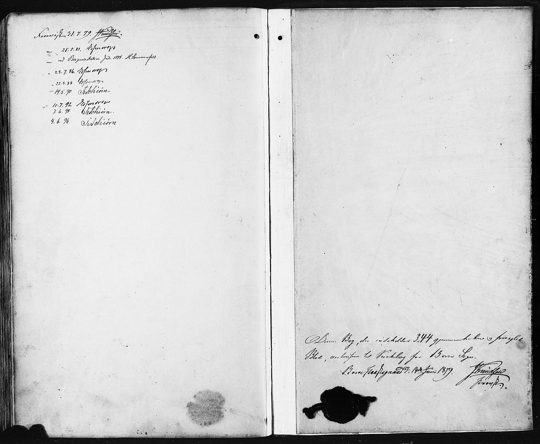 Borre kirkebøker, AV/SAKO-A-338/F/Fa/L0009: Ministerialbok nr. I 9, 1878-1896