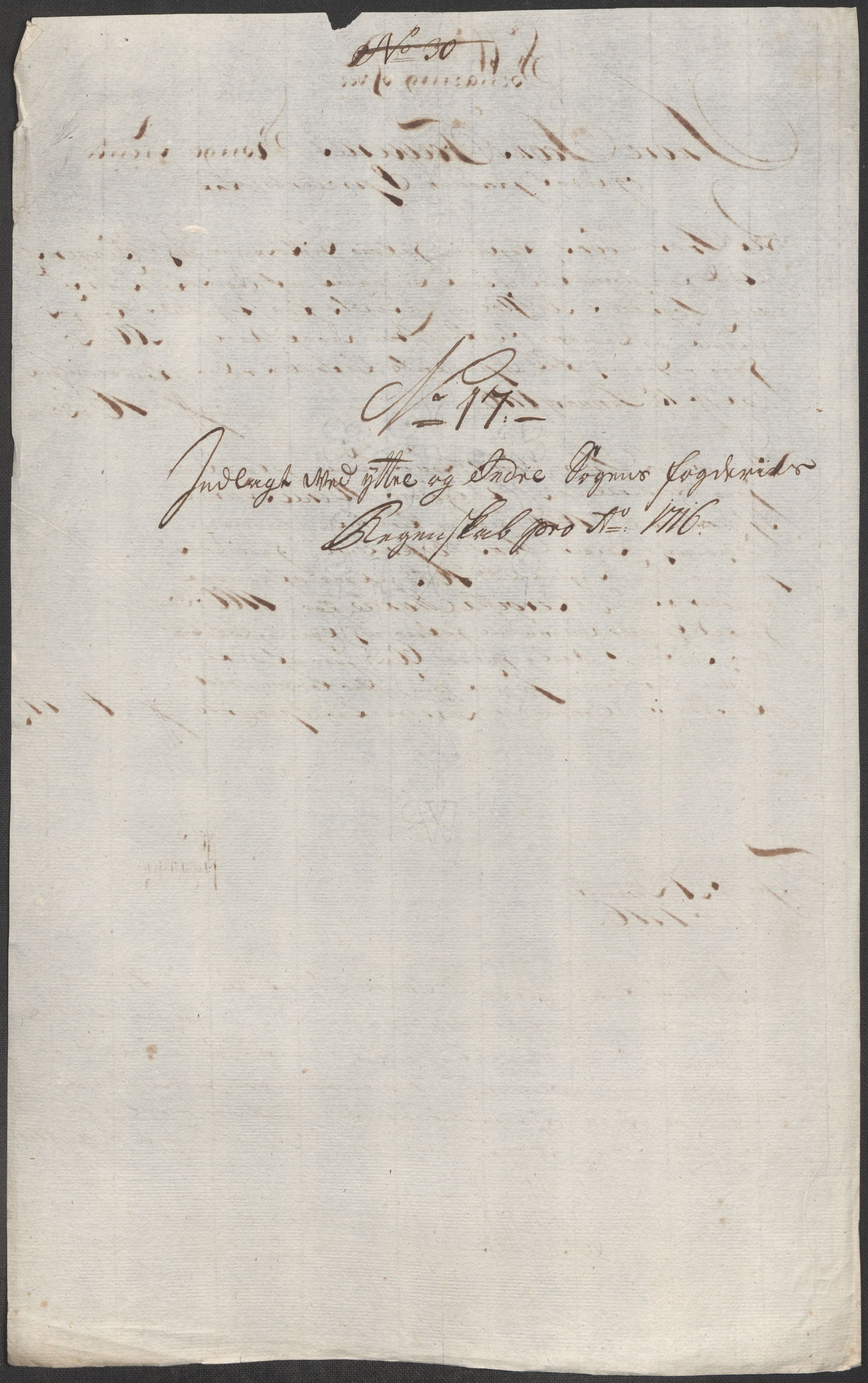 Rentekammeret inntil 1814, Reviderte regnskaper, Fogderegnskap, RA/EA-4092/R52/L3320: Fogderegnskap Sogn, 1715-1716, s. 440