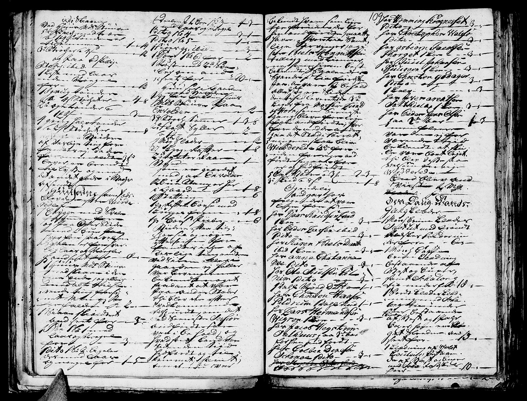 Helgeland sorenskriveri, AV/SAT-A-0004/3/3A/L0041: Konseptprotokoll 26, 1758, s. 108b-109a