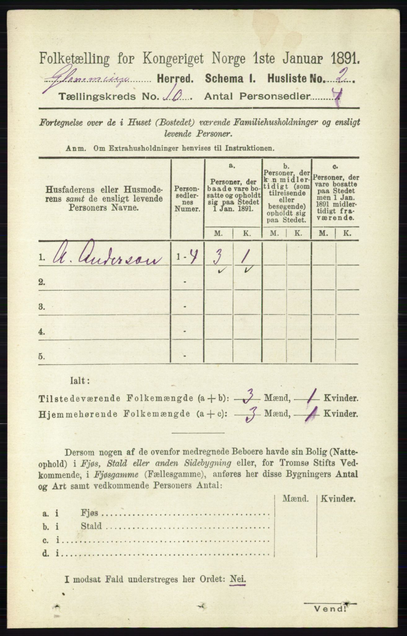 RA, Folketelling 1891 for 0132 Glemmen herred, 1891, s. 9902
