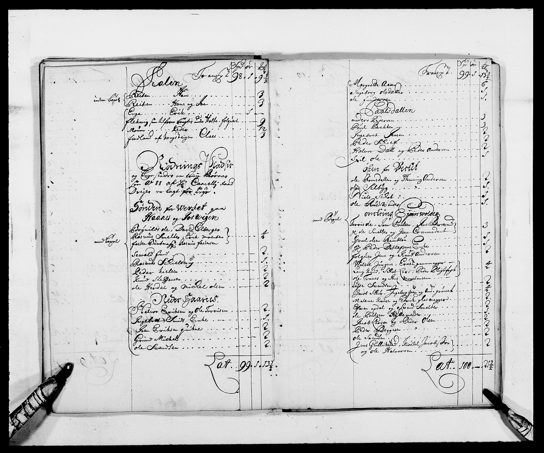 Rentekammeret inntil 1814, Reviderte regnskaper, Fogderegnskap, RA/EA-4092/R59/L3941: Fogderegnskap Gauldal, 1691, s. 130