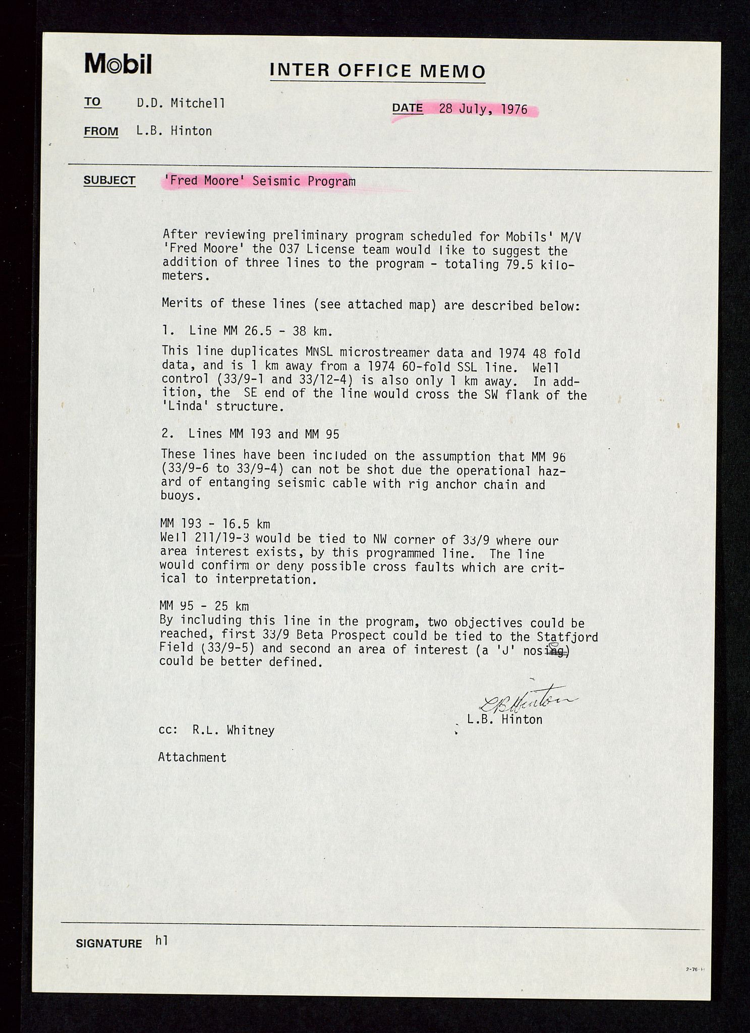 Pa 1578 - Mobil Exploration Norway Incorporated, AV/SAST-A-102024/4/D/Da/L0116: S.E. Smith - Sak og korrespondanse, 1973-1976, s. 266