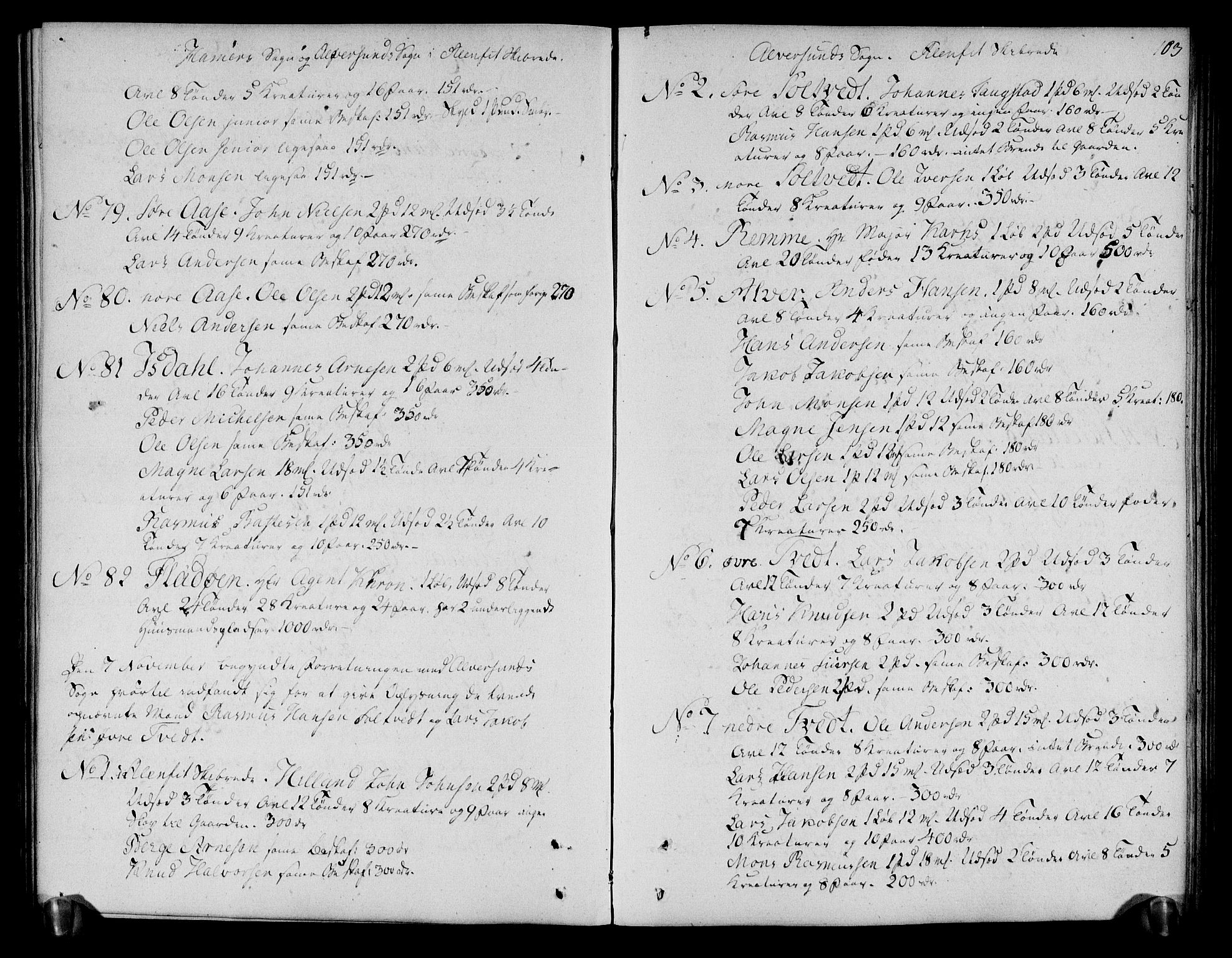 Rentekammeret inntil 1814, Realistisk ordnet avdeling, AV/RA-EA-4070/N/Ne/Nea/L0110: Nordhordland og Voss fogderi. Deliberasjonsprotokoll, 1803, s. 109