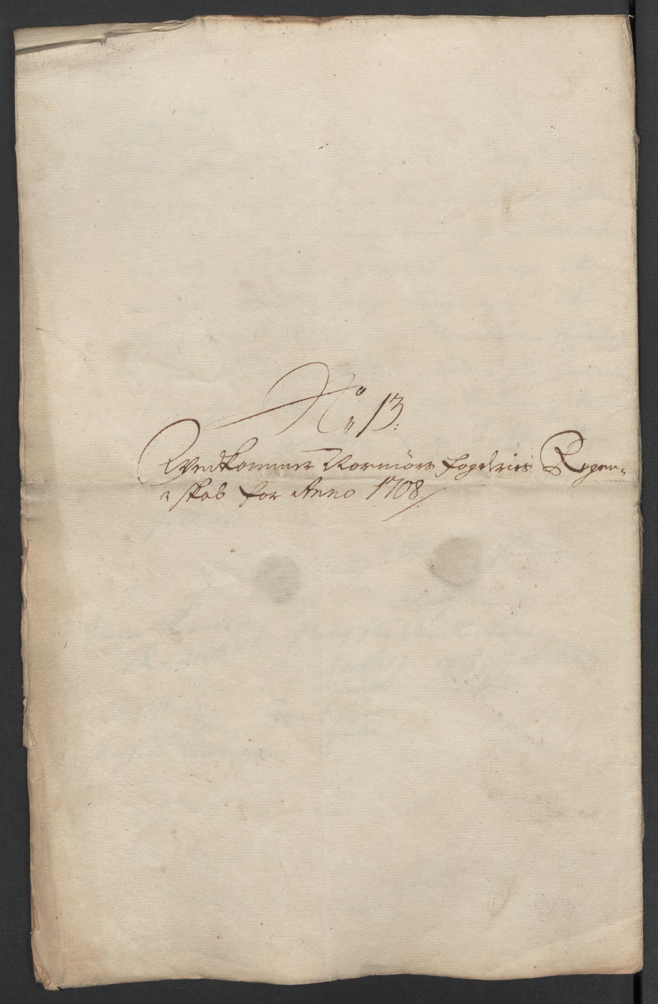 Rentekammeret inntil 1814, Reviderte regnskaper, Fogderegnskap, AV/RA-EA-4092/R56/L3743: Fogderegnskap Nordmøre, 1708, s. 117