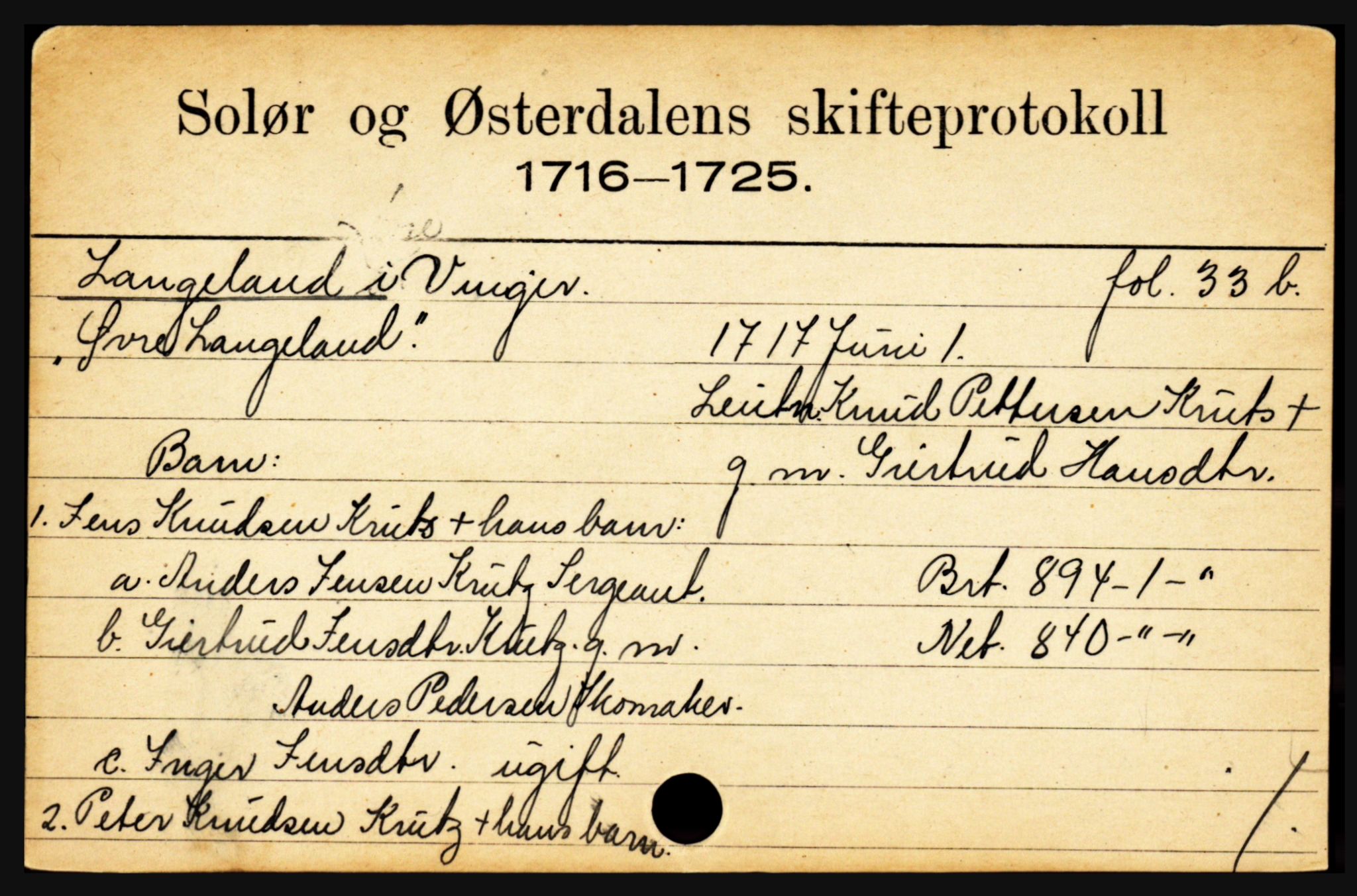 Solør og Østerdalen sorenskriveri, SAH/TING-024/J, 1716-1774, s. 3303