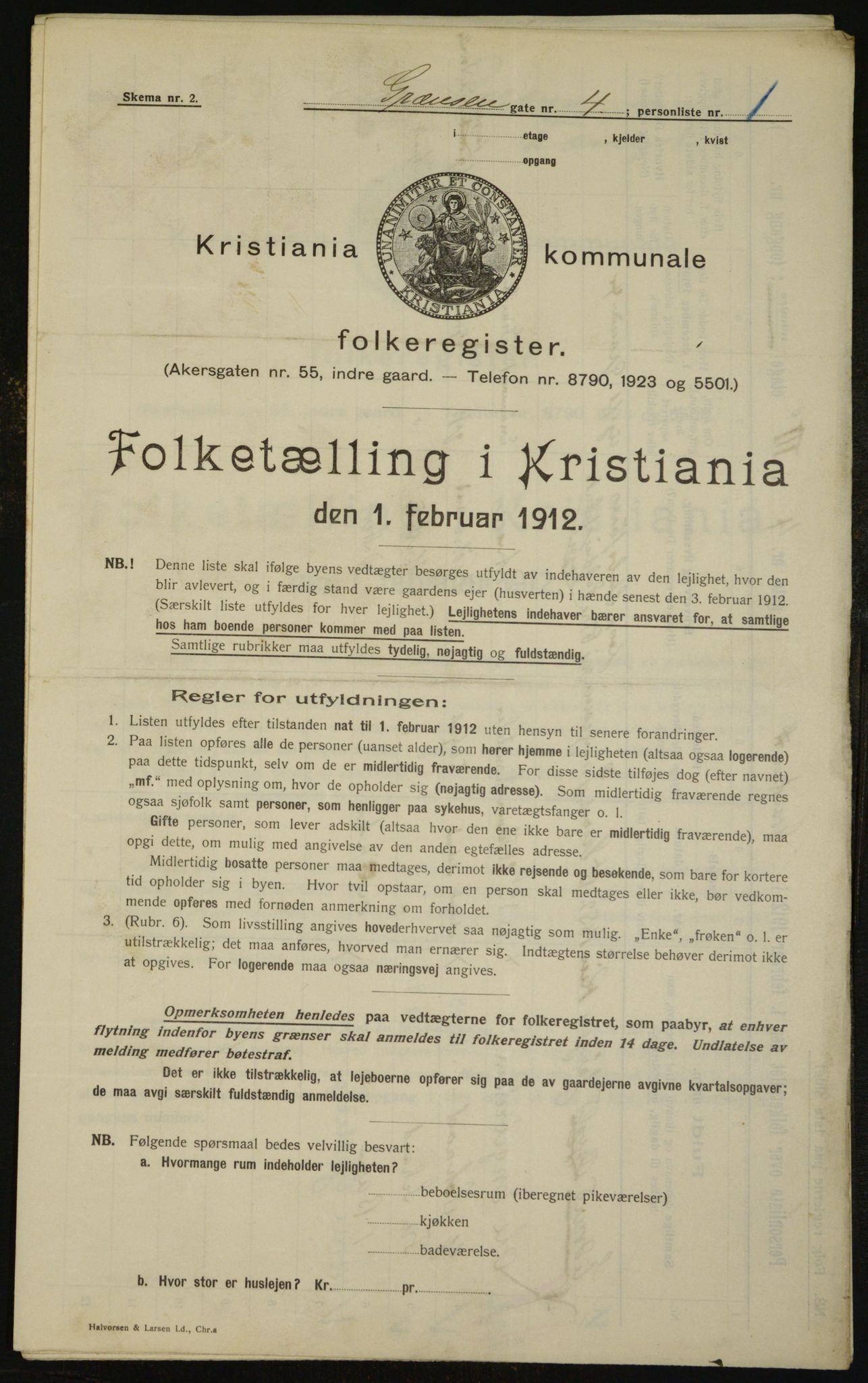 OBA, Kommunal folketelling 1.2.1912 for Kristiania, 1912, s. 29547