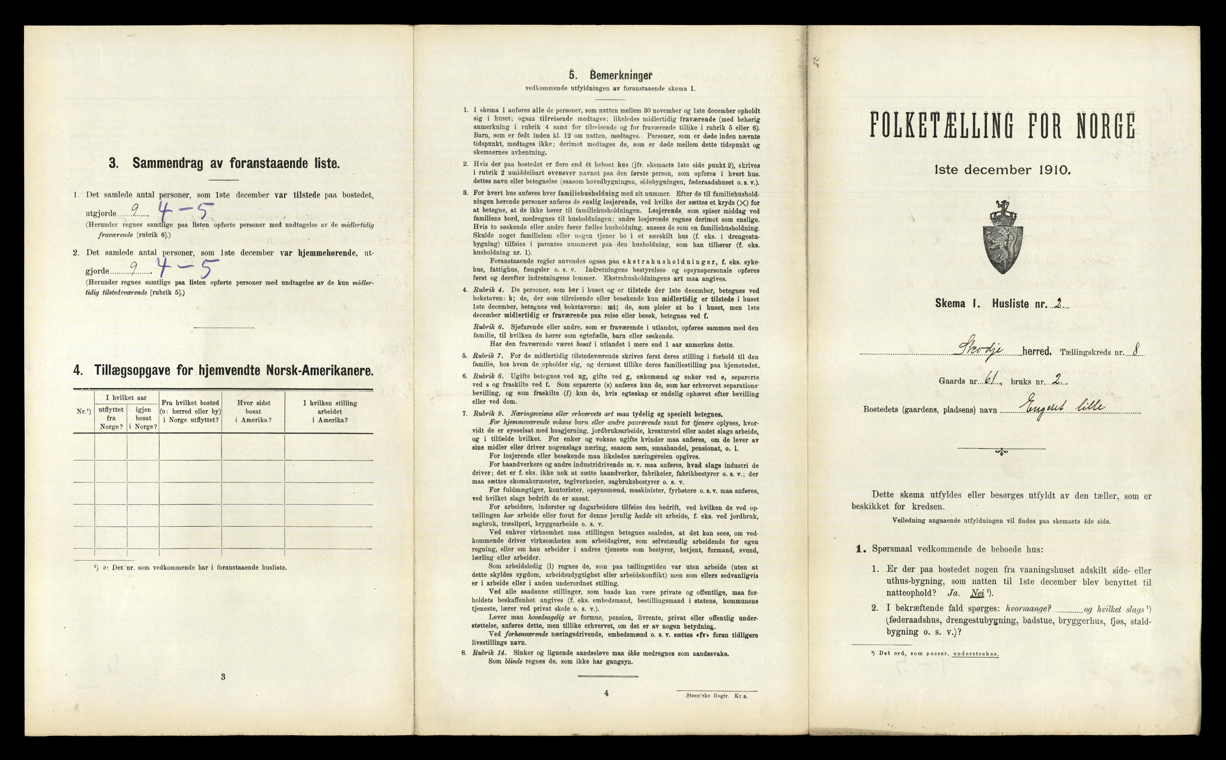 RA, Folketelling 1910 for 1529 Skodje herred, 1910, s. 327