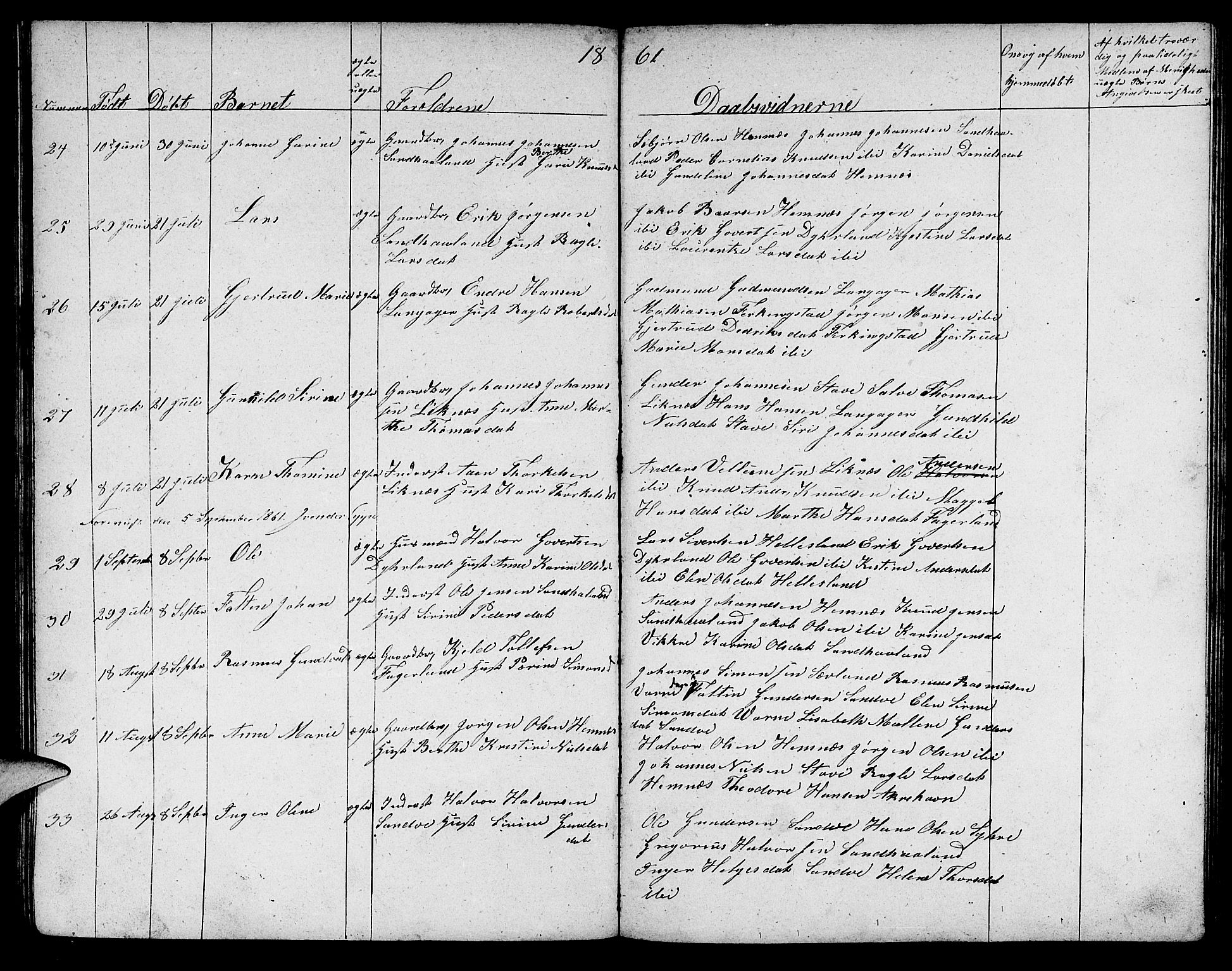 Skudenes sokneprestkontor, AV/SAST-A -101849/H/Ha/Hab/L0002: Klokkerbok nr. B 2, 1848-1873