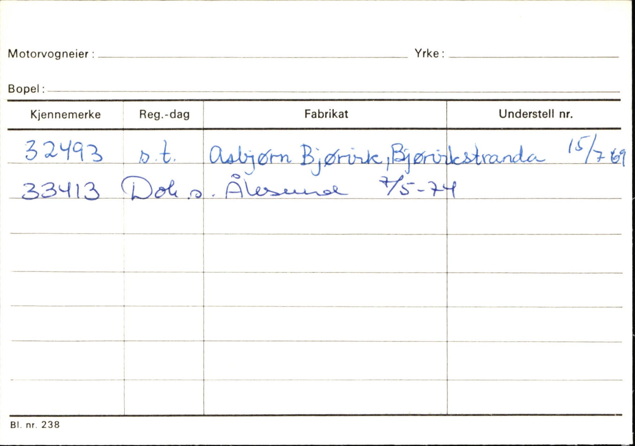 Statens vegvesen, Sogn og Fjordane vegkontor, AV/SAB-A-5301/4/F/L0129: Eigarregistrer Eid A-S, 1945-1975, s. 1303