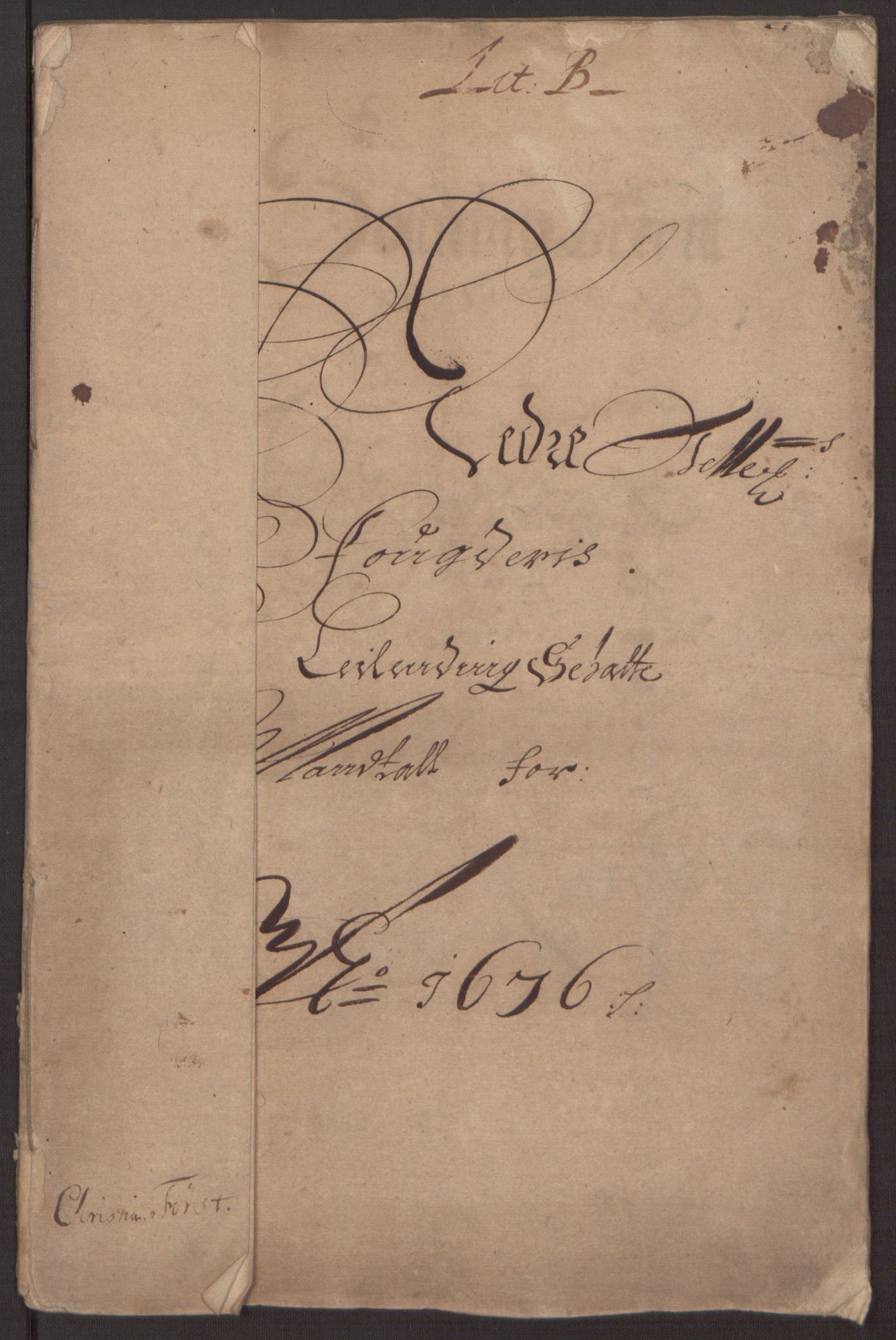 Rentekammeret inntil 1814, Reviderte regnskaper, Fogderegnskap, RA/EA-4092/R35/L2066: Fogderegnskap Øvre og Nedre Telemark, 1676, s. 13