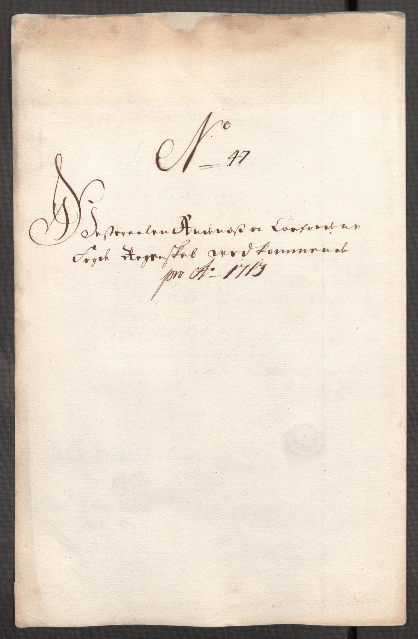 Rentekammeret inntil 1814, Reviderte regnskaper, Fogderegnskap, AV/RA-EA-4092/R67/L4679: Fogderegnskap Vesterålen, Andenes og Lofoten, 1711-1713, s. 287