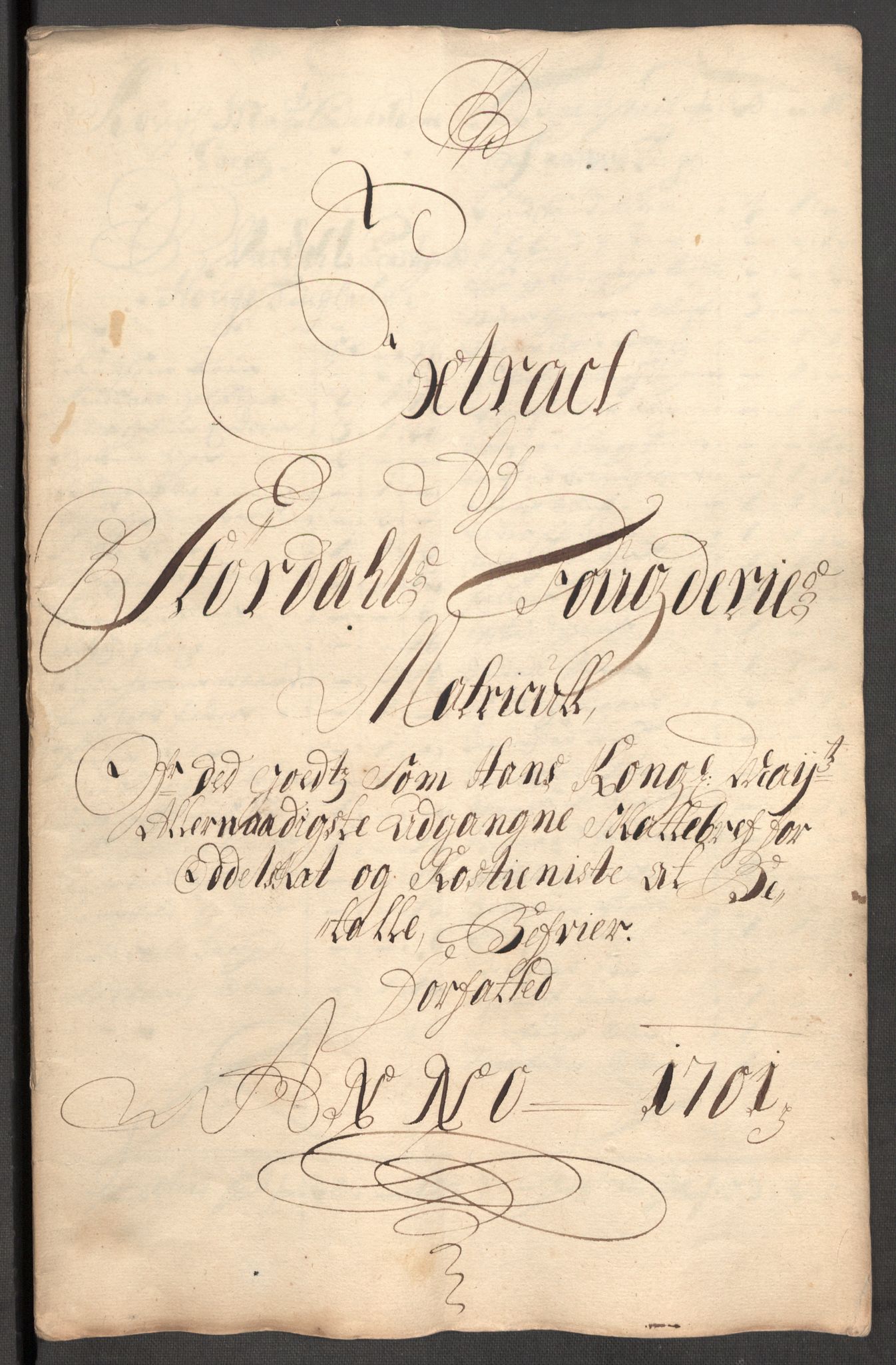 Rentekammeret inntil 1814, Reviderte regnskaper, Fogderegnskap, AV/RA-EA-4092/R62/L4193: Fogderegnskap Stjørdal og Verdal, 1701-1702, s. 152