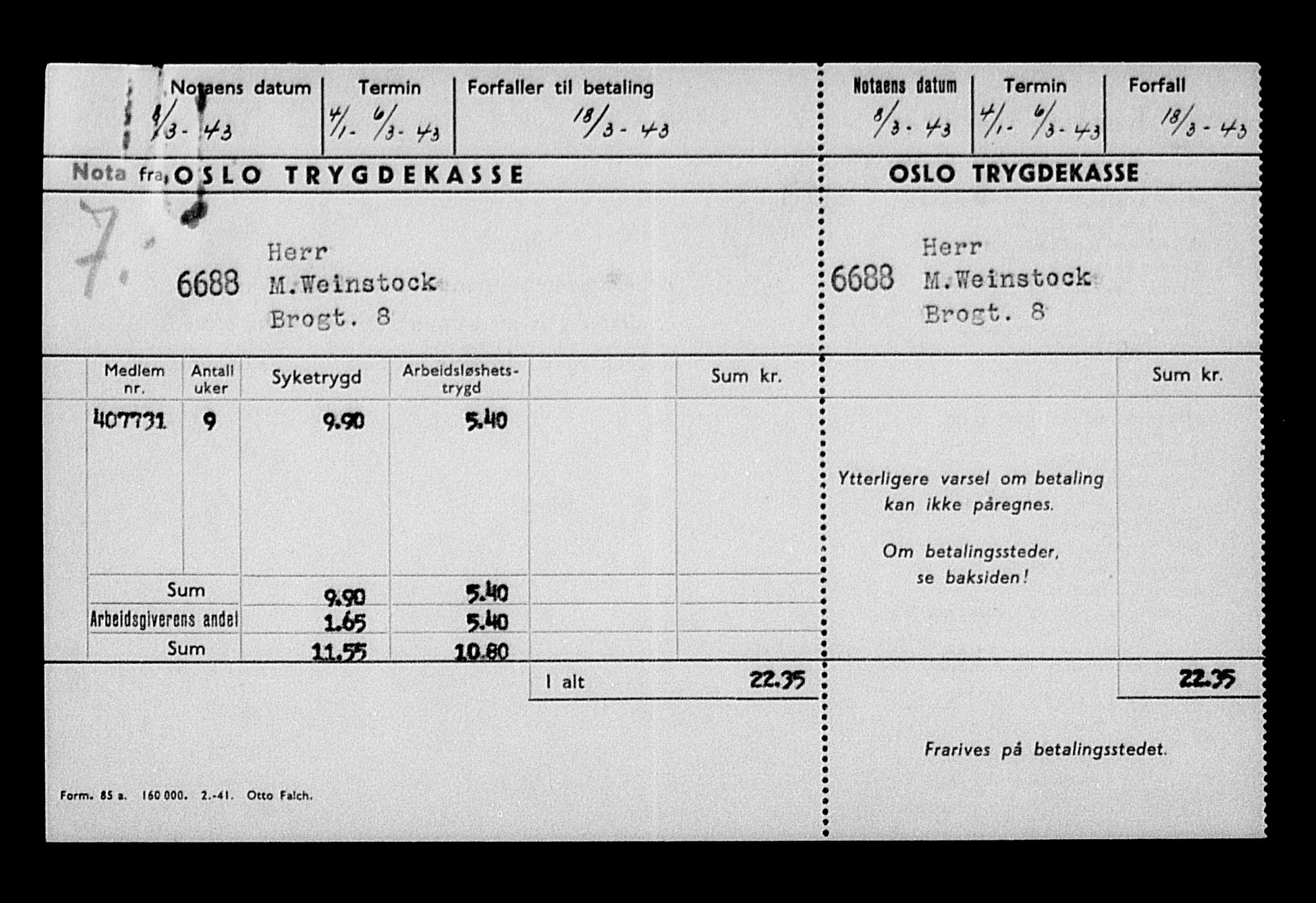 Justisdepartementet, Tilbakeføringskontoret for inndratte formuer, AV/RA-S-1564/H/Hc/Hcc/L0986: --, 1945-1947, s. 121