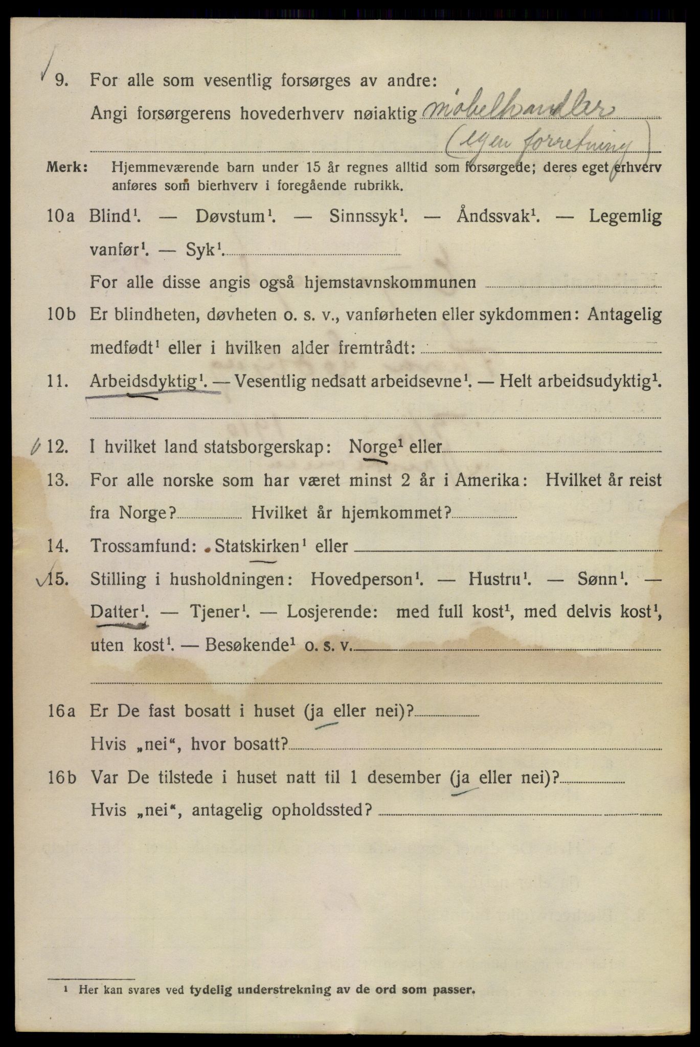 SAO, Folketelling 1920 for 0301 Kristiania kjøpstad, 1920, s. 224718