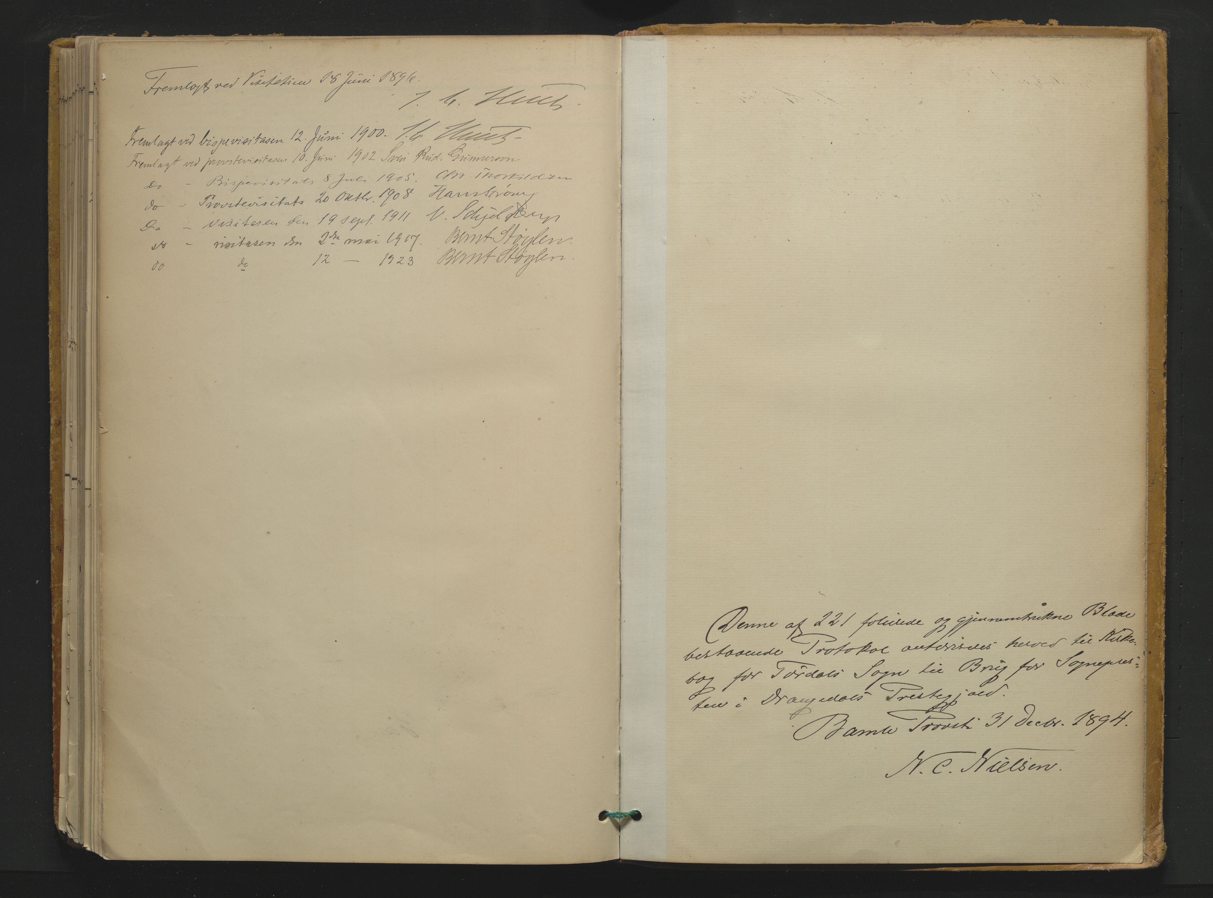 Drangedal kirkebøker, AV/SAKO-A-258/F/Fa/L0013: Ministerialbok nr. 13, 1895-1919