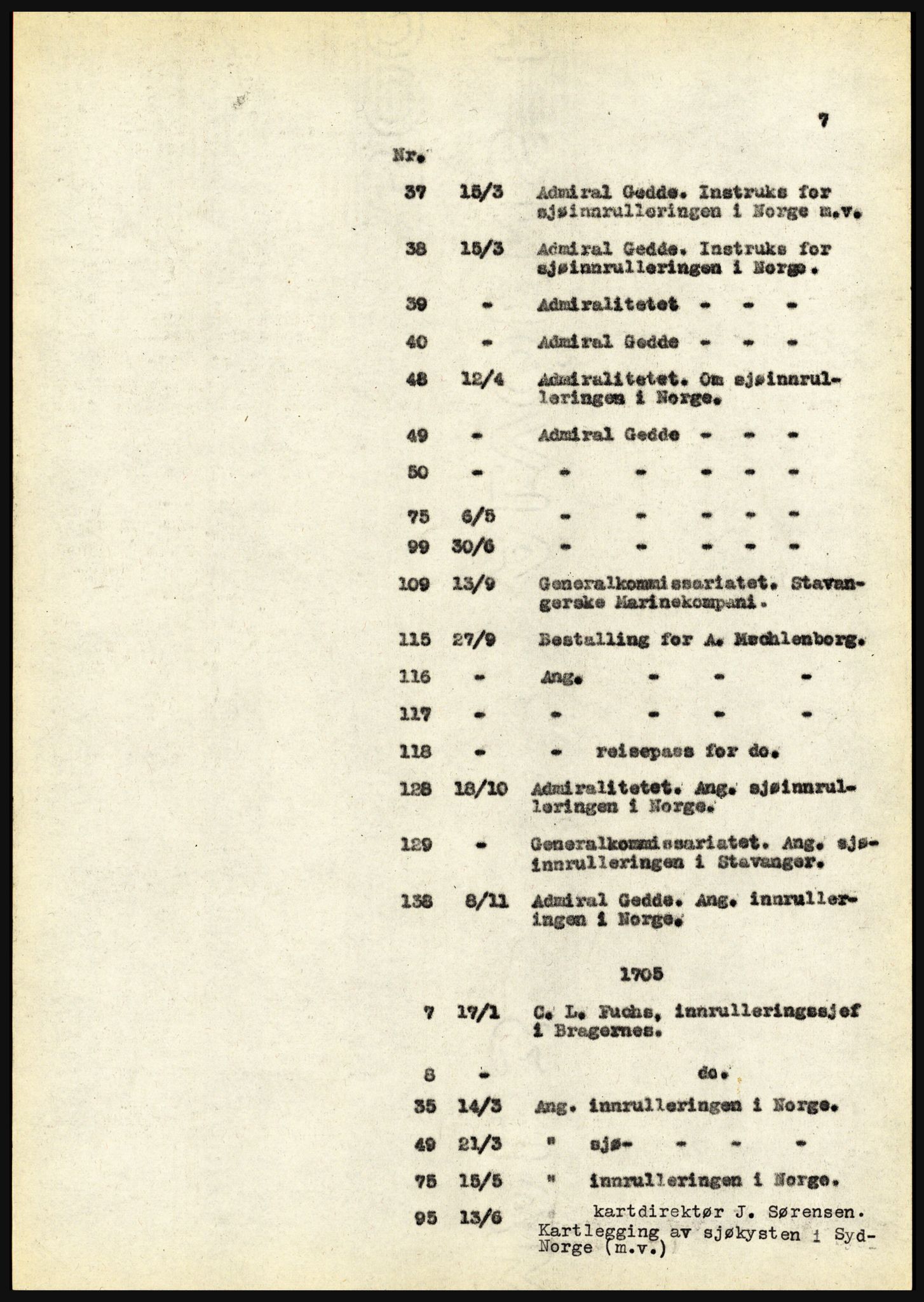 Riksarkivet, Seksjon for eldre arkiv og spesialsamlinger, AV/RA-EA-6797/H/Ha, 1953, s. 7