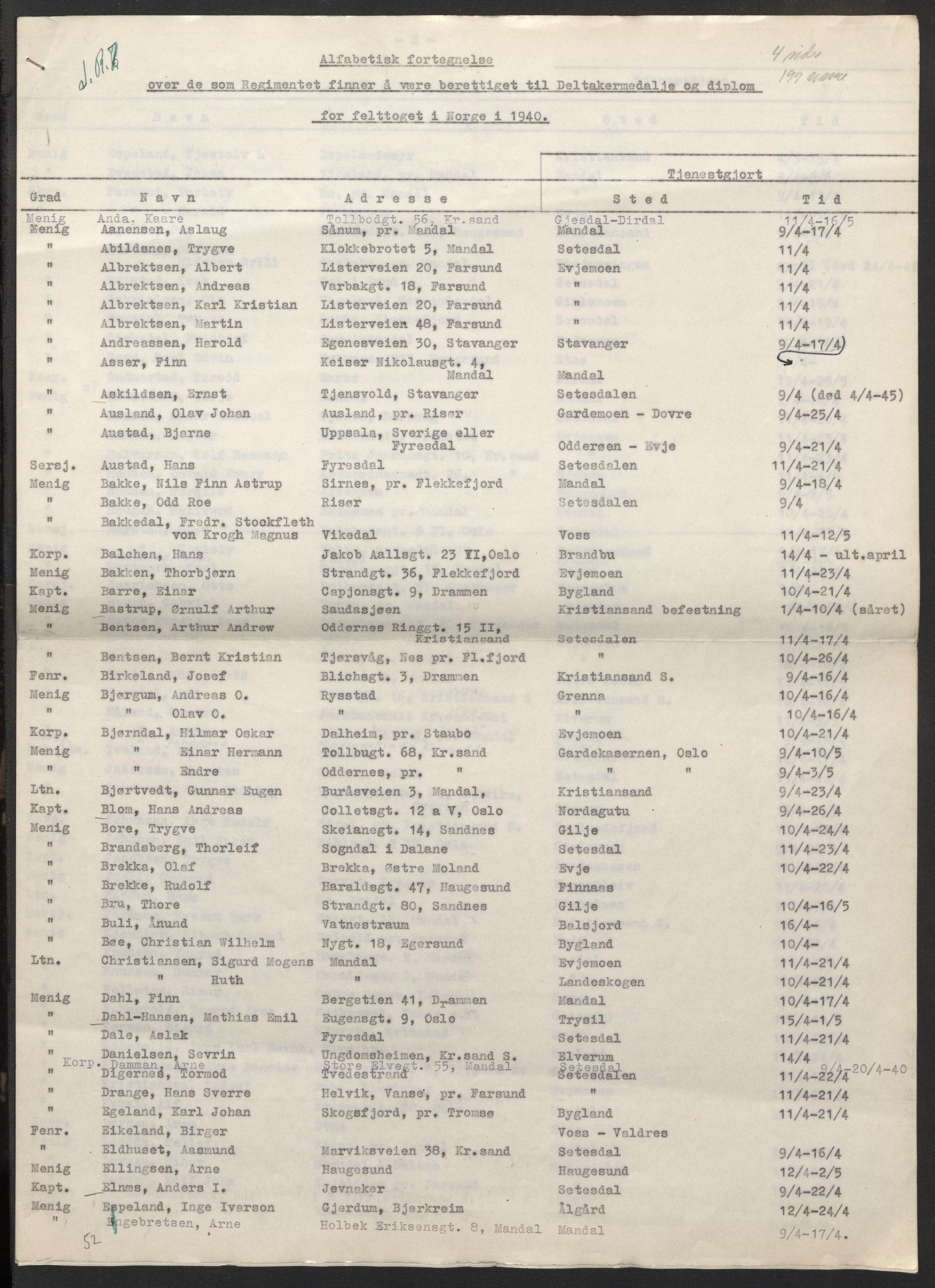 Forsvarsdepartementet, arkivet 1940-1945, RA/RAFA-2062, 1940-1945, s. 147