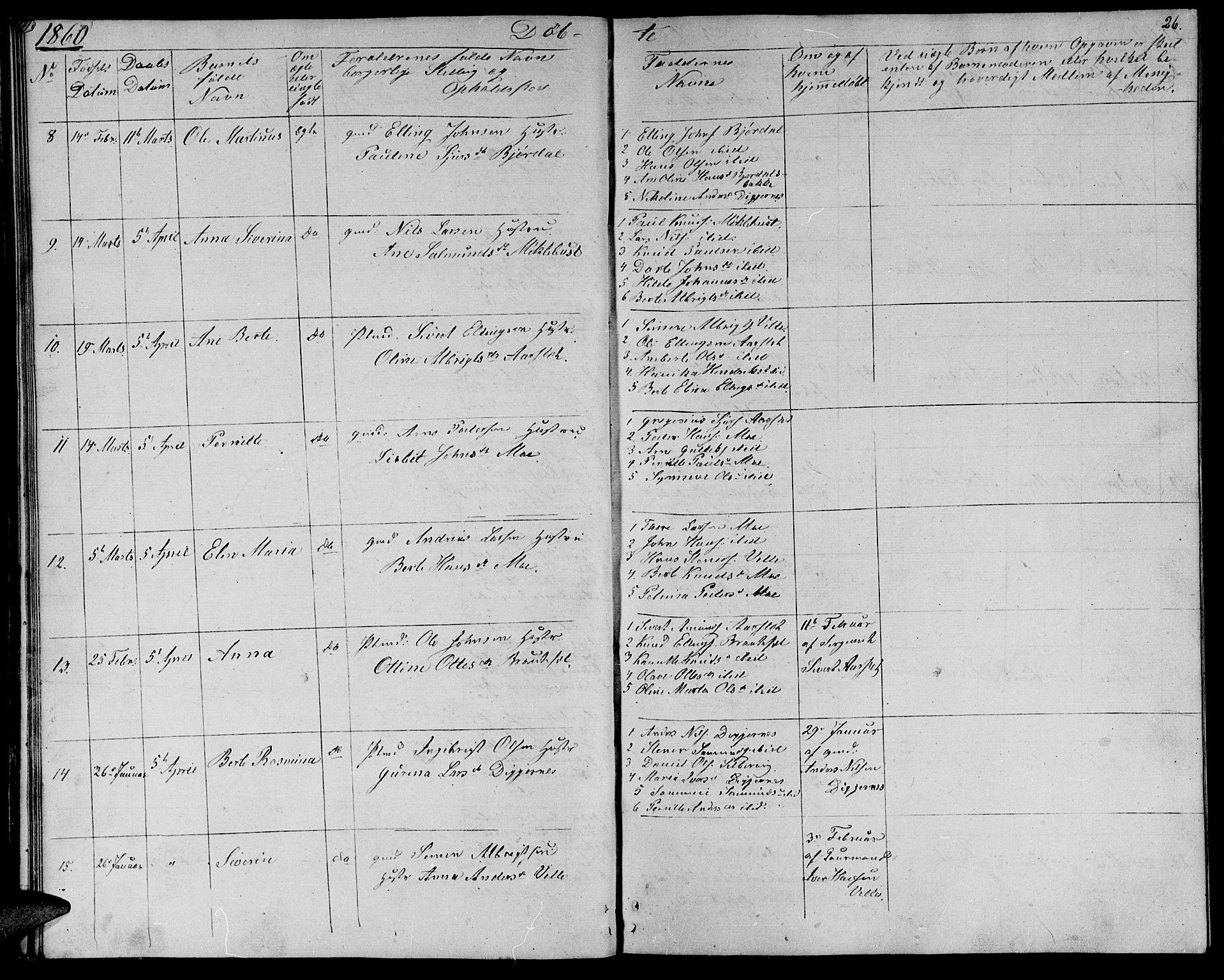 Ministerialprotokoller, klokkerbøker og fødselsregistre - Møre og Romsdal, AV/SAT-A-1454/513/L0187: Klokkerbok nr. 513C01, 1856-1864, s. 26