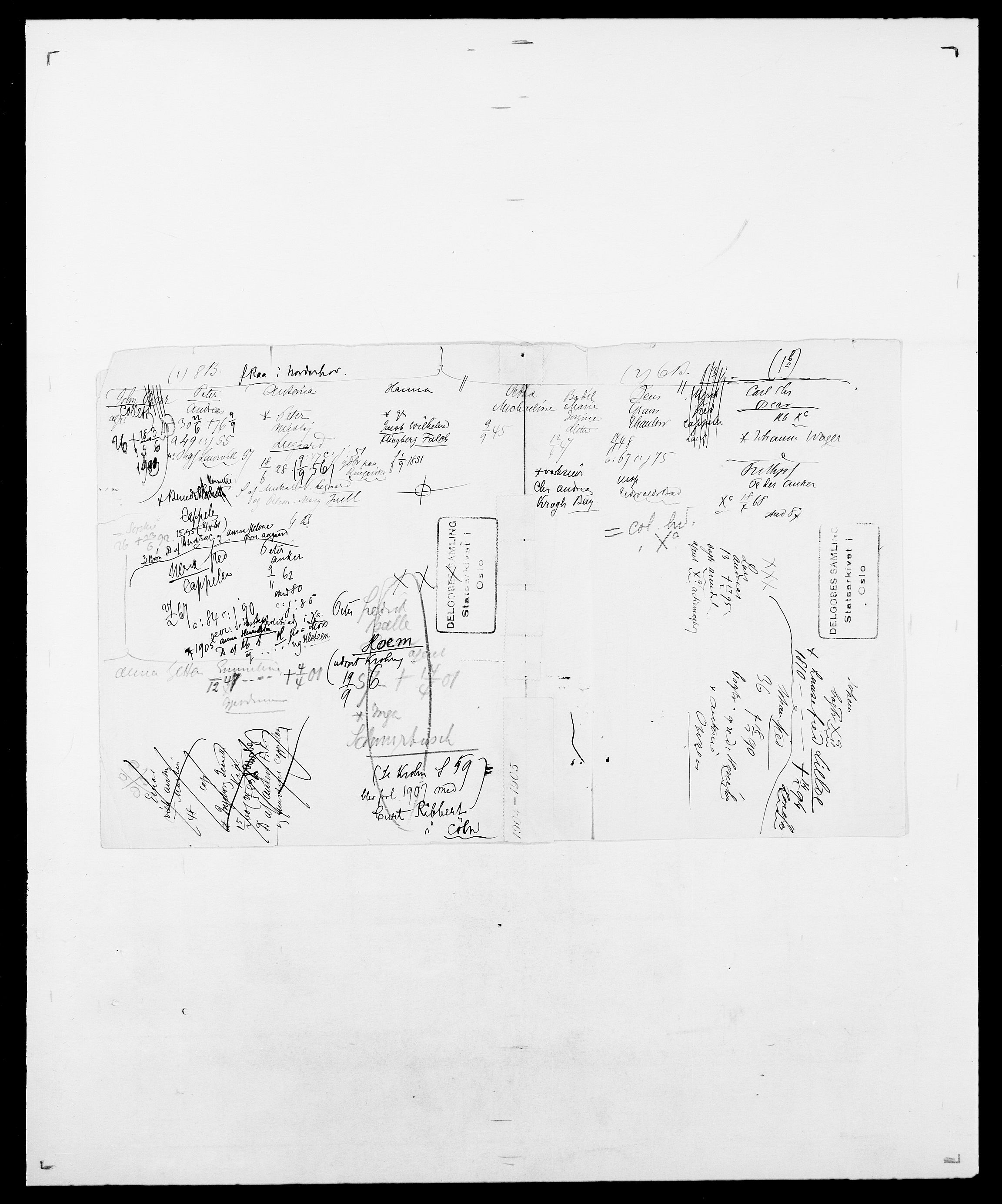 Delgobe, Charles Antoine - samling, AV/SAO-PAO-0038/D/Da/L0022: Krog - Lasteen, s. 78