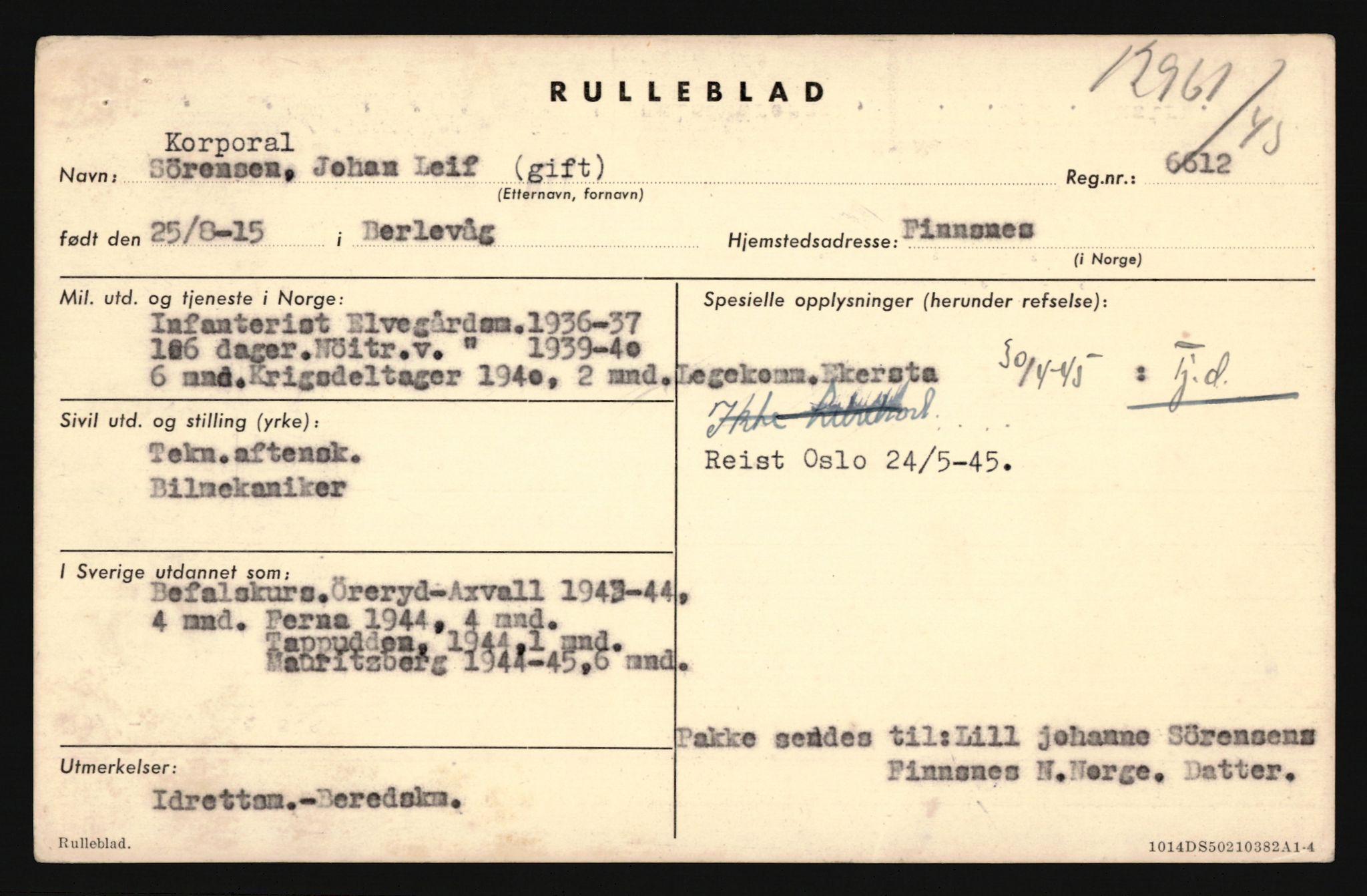 Forsvaret, Troms infanteriregiment nr. 16, AV/RA-RAFA-3146/P/Pa/L0020: Rulleblad for regimentets menige mannskaper, årsklasse 1936, 1936, s. 1275