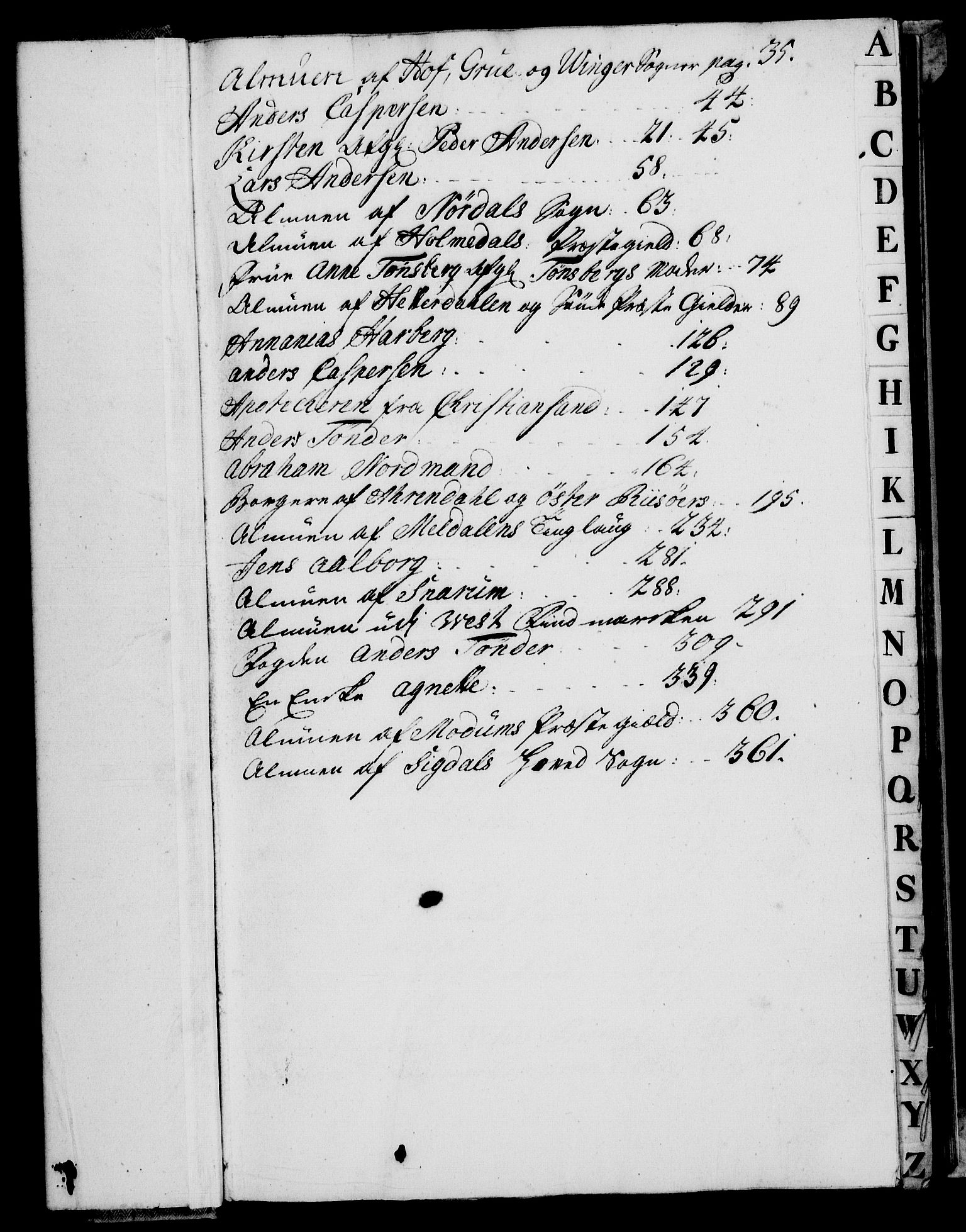 Rentekammeret, Kammerkanselliet, RA/EA-3111/G/Gh/Gha/L0017: Norsk ekstraktmemorialprotokoll (merket RK 53.62), 1735