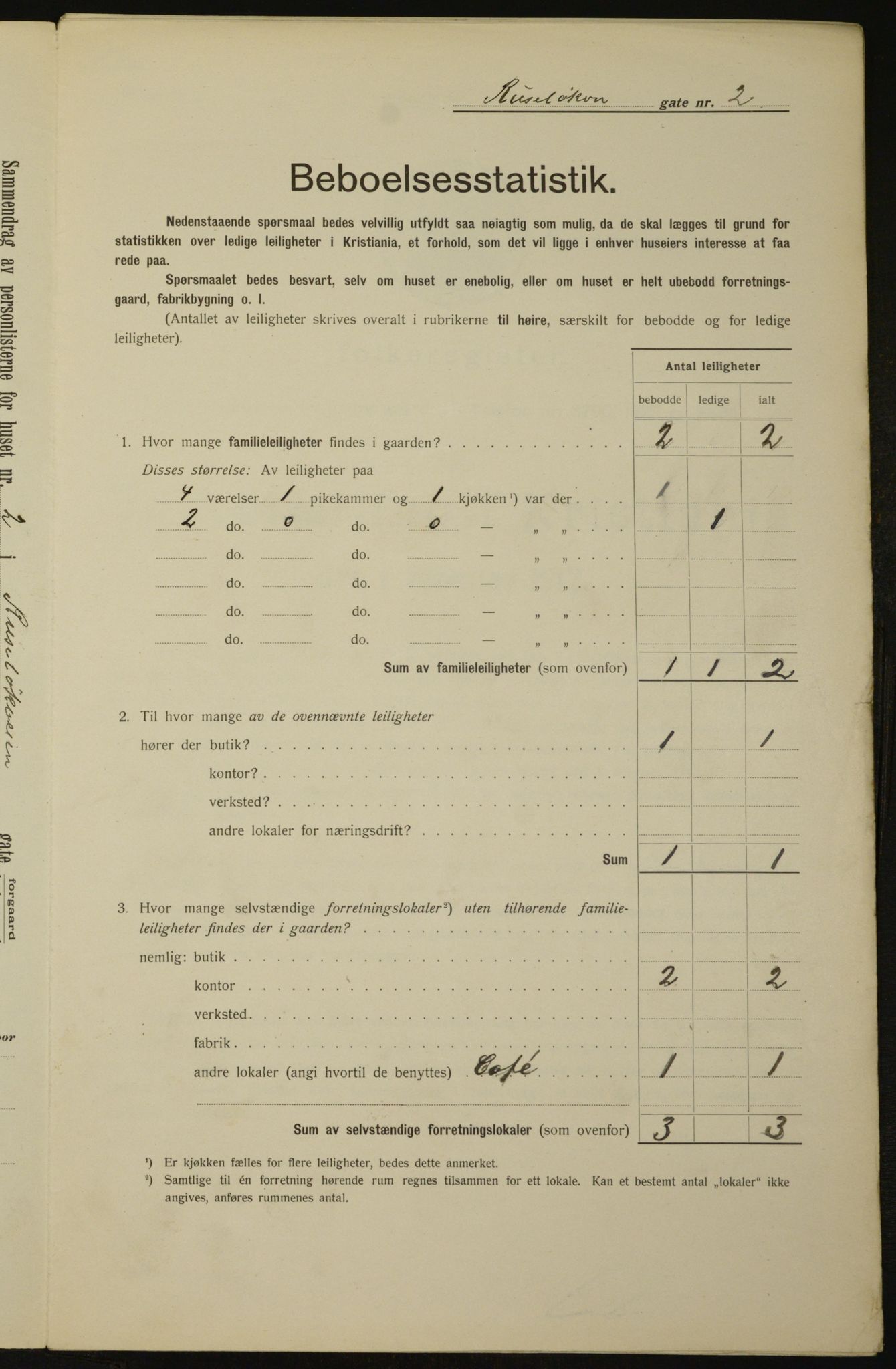 OBA, Kommunal folketelling 1.2.1912 for Kristiania, 1912, s. 84817