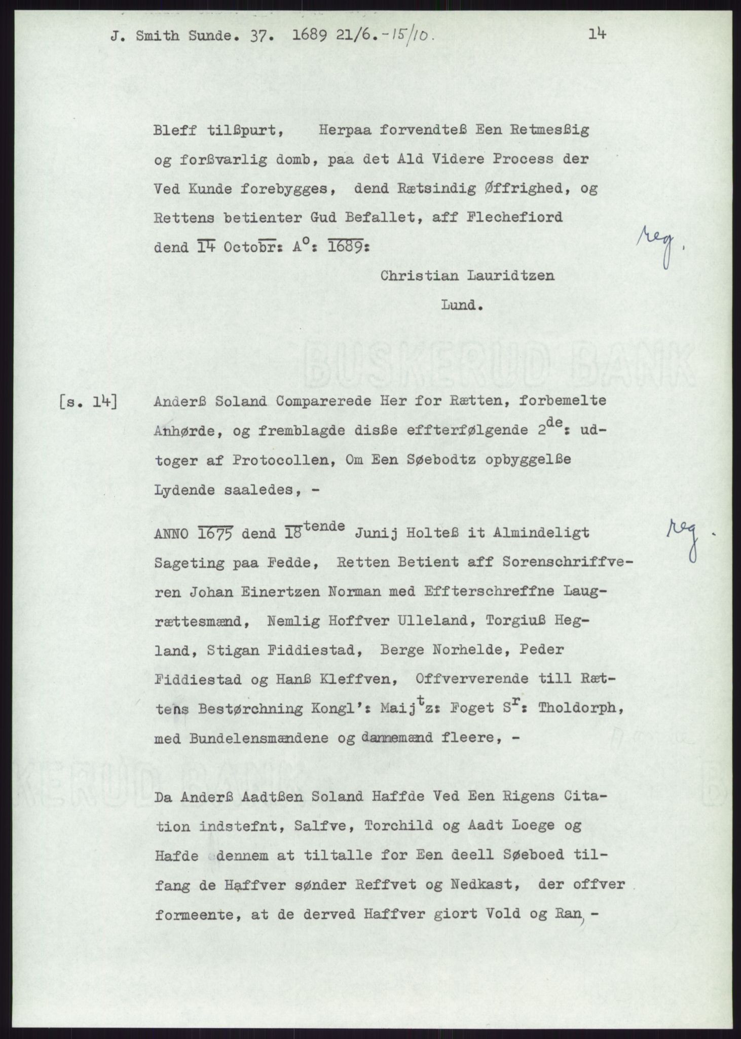 Samlinger til kildeutgivelse, Diplomavskriftsamlingen, AV/RA-EA-4053/H/Ha, s. 3404